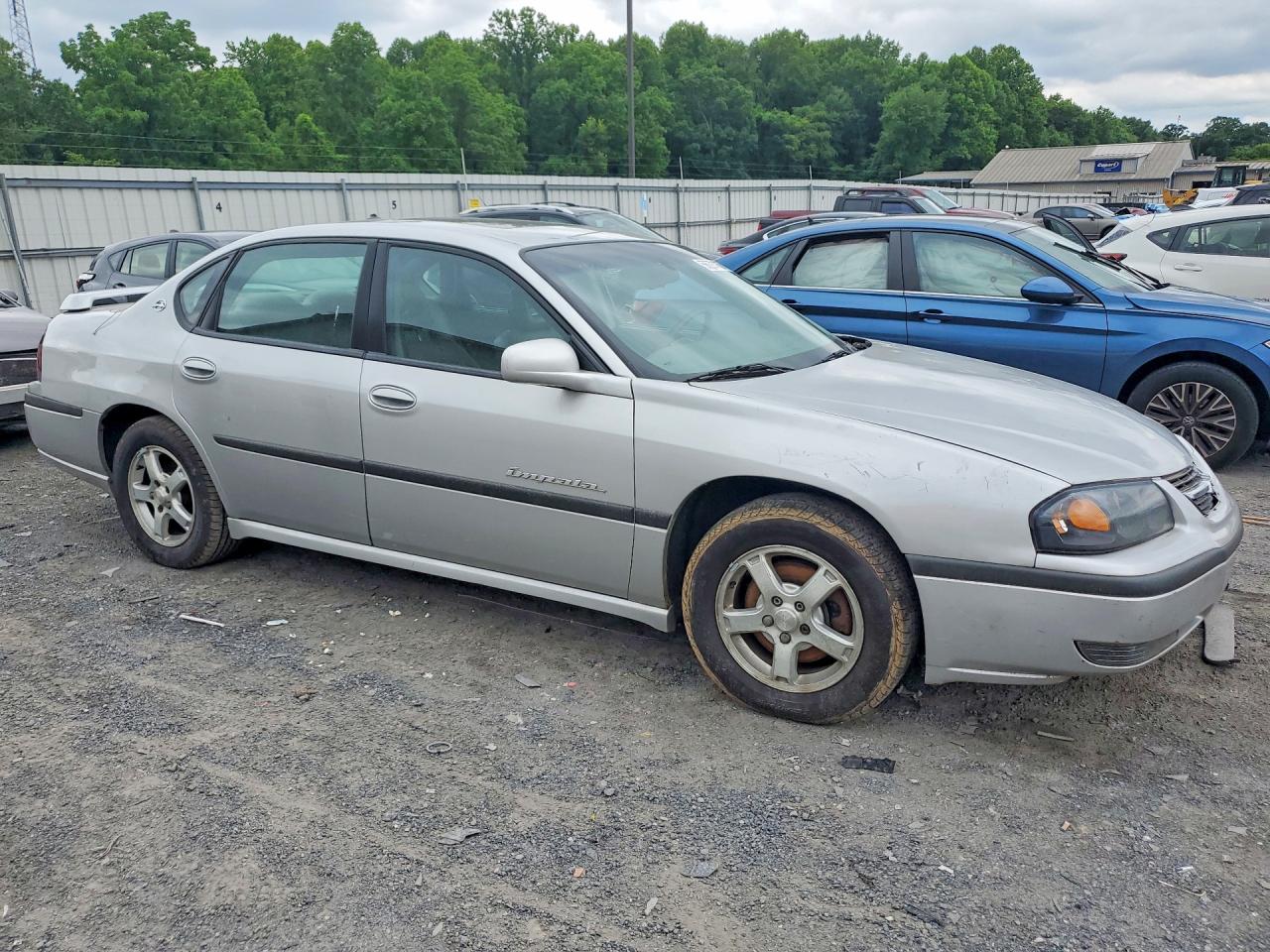 2003 Chevrolet Impala Ls Gray vin: 2G1WH55K239392573