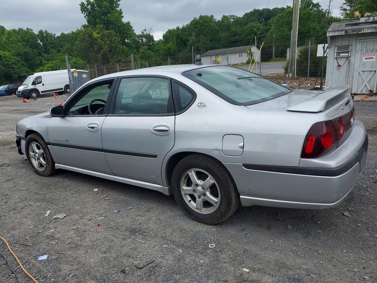 2003 Chevrolet Impala Ls Gray vin: 2G1WH55K239392573