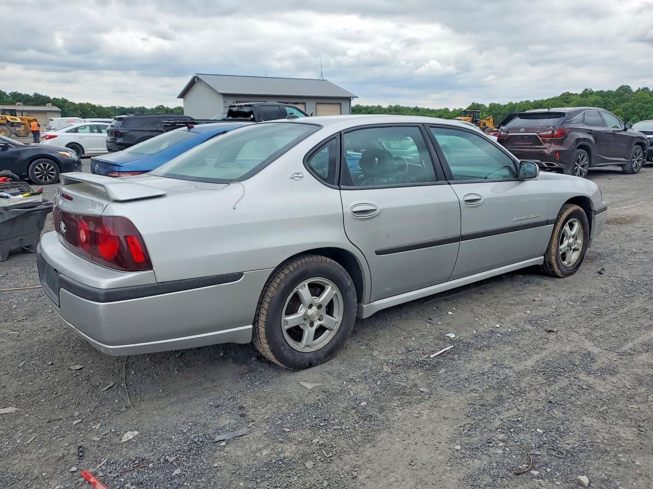 2003 Chevrolet Impala Ls Gray vin: 2G1WH55K239392573