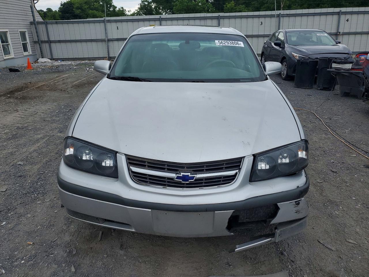 2003 Chevrolet Impala Ls Gray vin: 2G1WH55K239392573