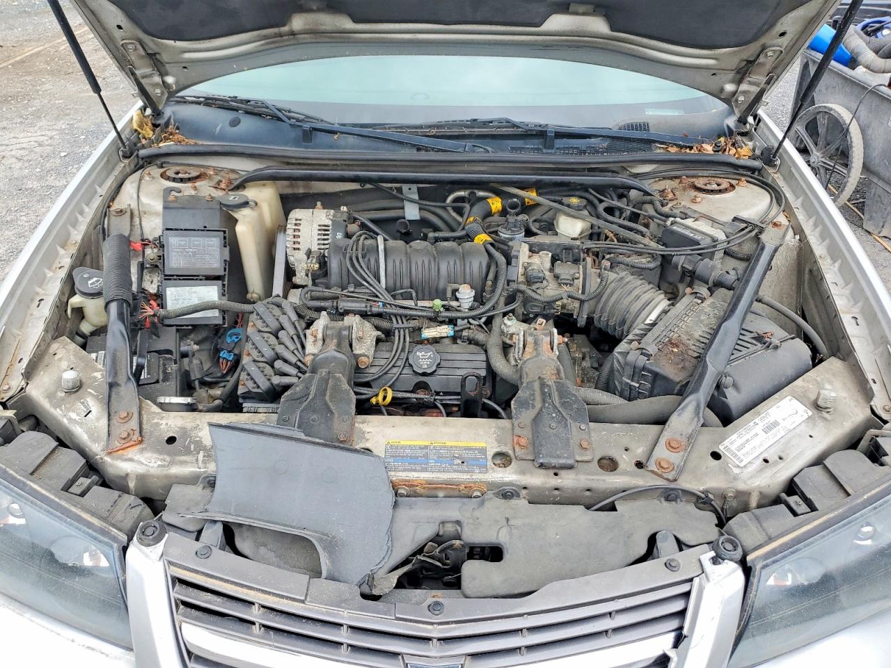 2003 Chevrolet Impala Ls Gray vin: 2G1WH55K239392573