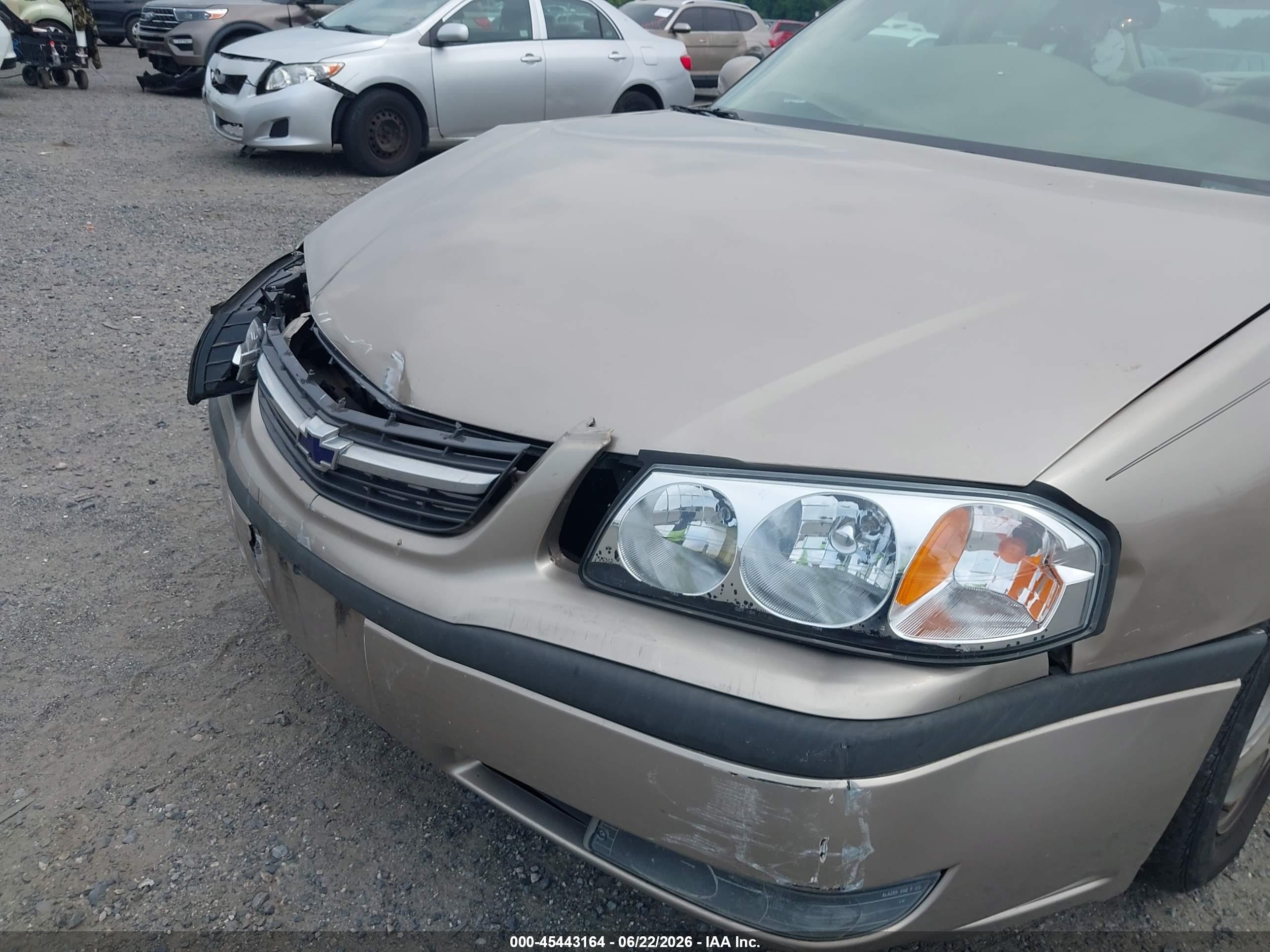 2001 Chevrolet Impala Ls Gold vin: 2G1WH55K319190967