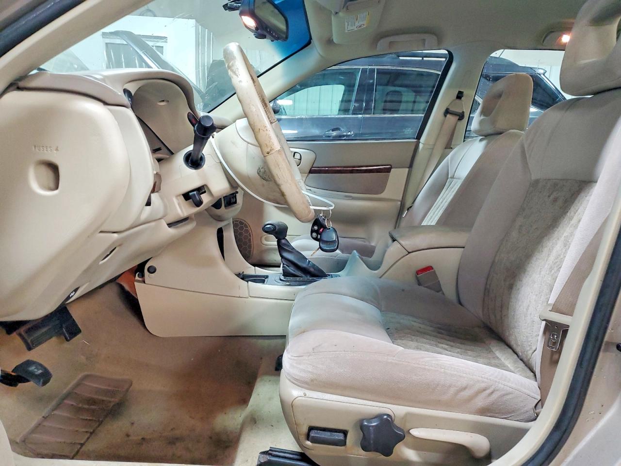 2002 Chevrolet Impala Ls Cream vin: 2G1WH55K329212774