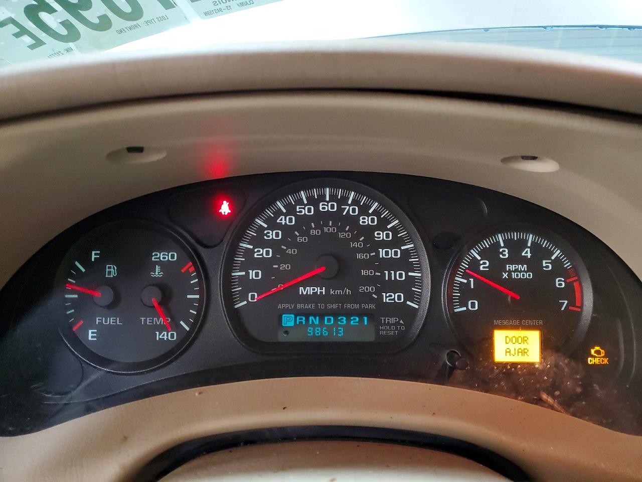 2002 Chevrolet Impala Ls Cream vin: 2G1WH55K329212774