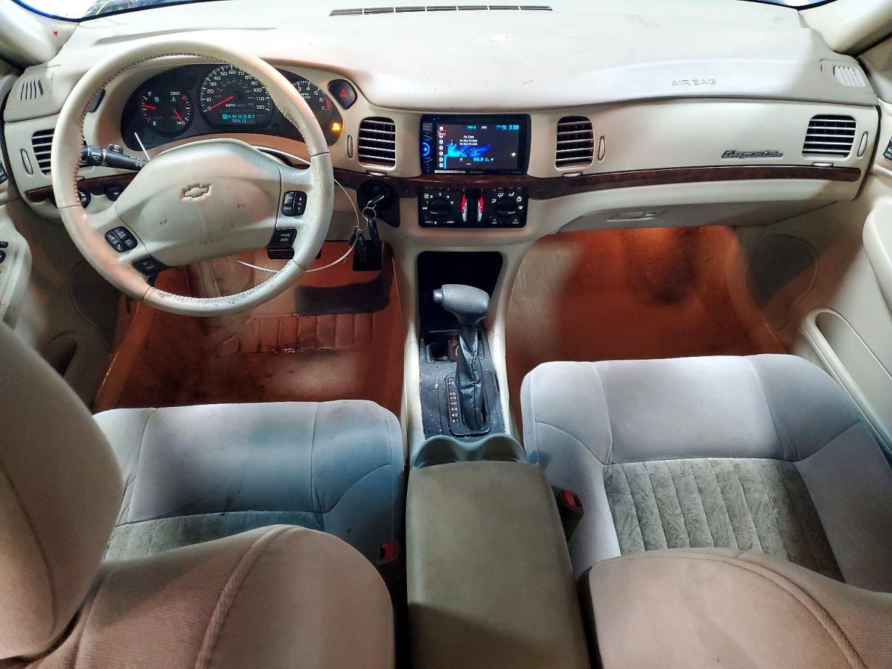 2002 Chevrolet Impala Ls Cream vin: 2G1WH55K329212774