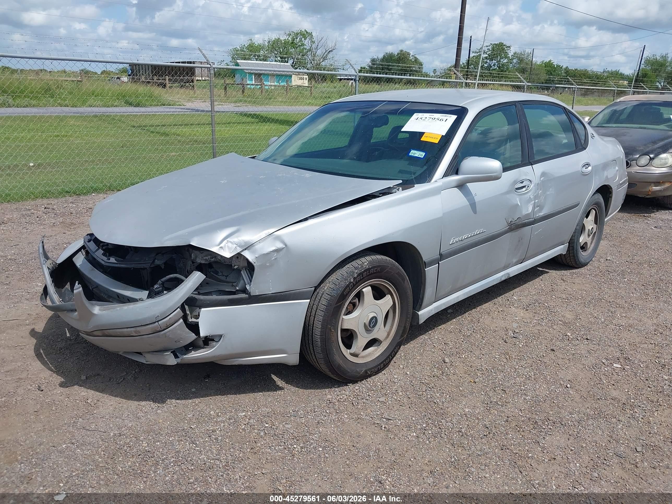2002 Chevrolet Impala Ls Silver vin: 2G1WH55K329367812