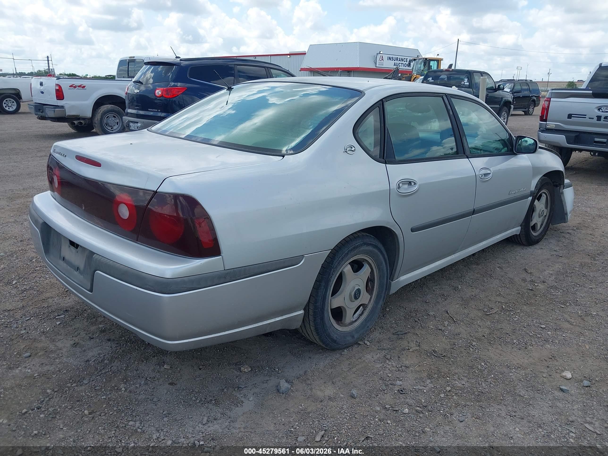 2002 Chevrolet Impala Ls Silver vin: 2G1WH55K329367812