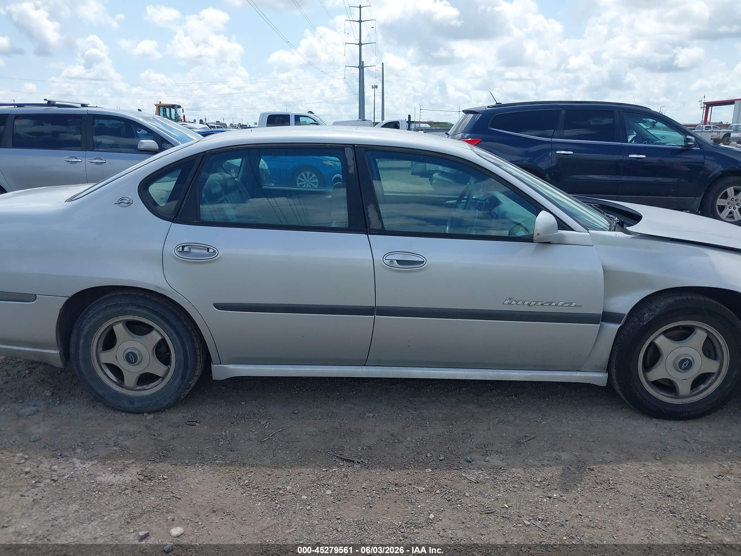 2002 Chevrolet Impala Ls Silver vin: 2G1WH55K329367812