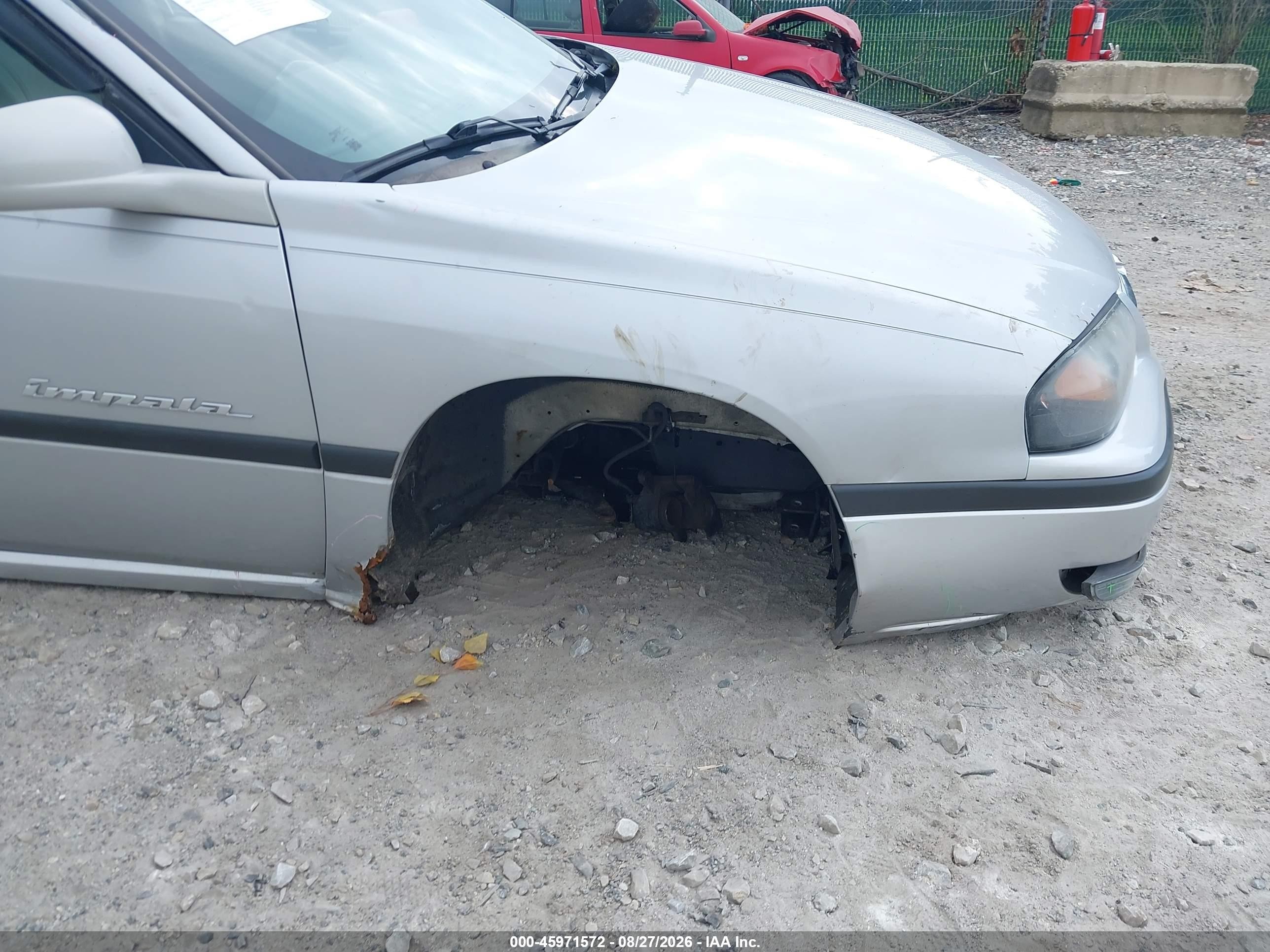 2003 Chevrolet Impala Ls Silver vin: 2G1WH55K339154411