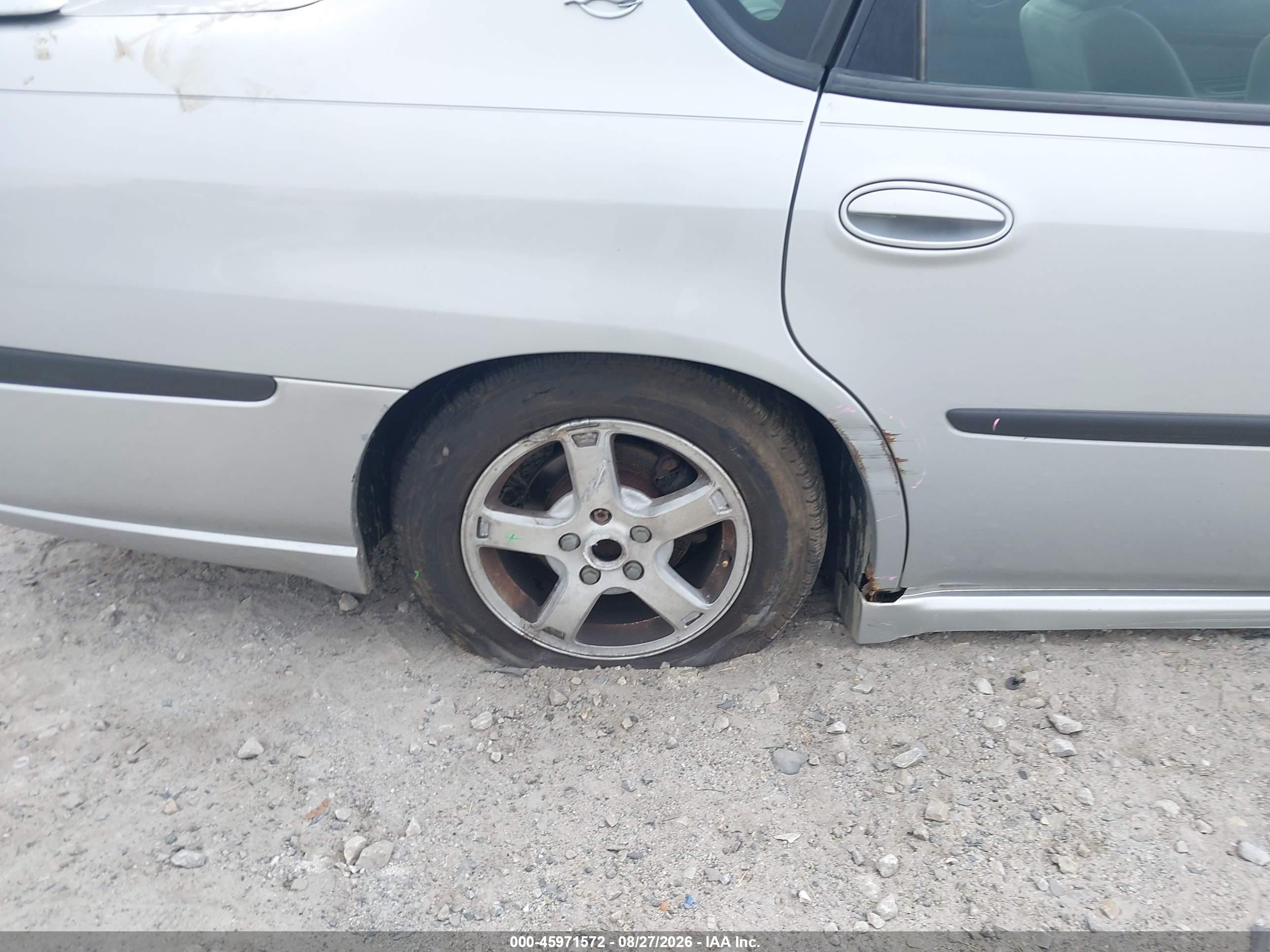 2003 Chevrolet Impala Ls Silver vin: 2G1WH55K339154411