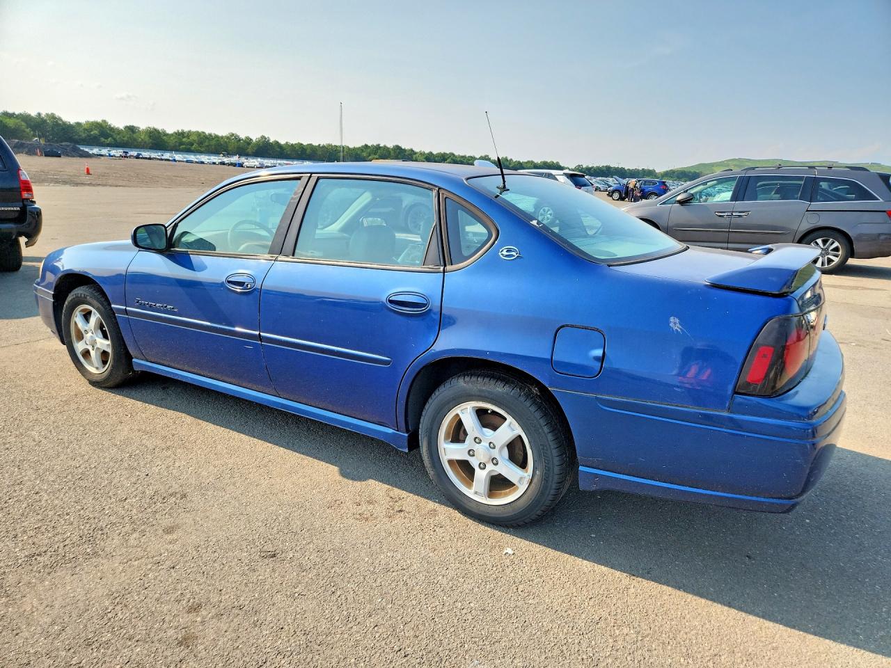 2004 Chevrolet Impala Ls Синий vin: 2G1WH55K349401301