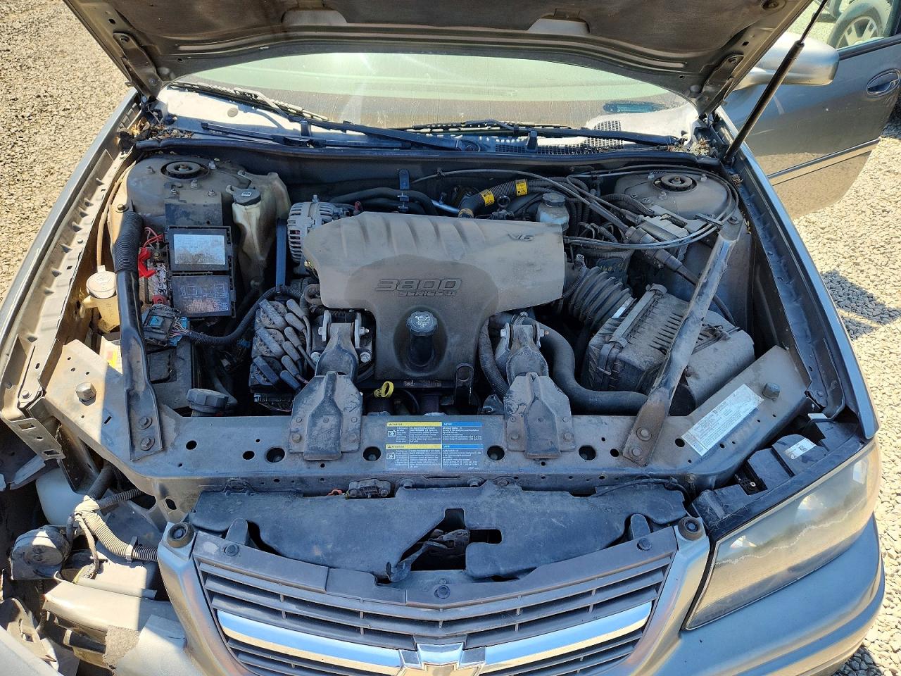 2005 Chevrolet Impala Ls Gray vin: 2G1WH55K359300826