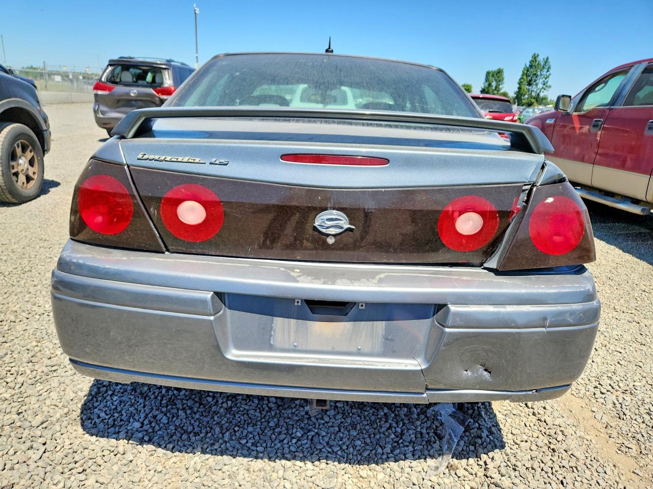 2005 Chevrolet Impala Ls Gray vin: 2G1WH55K359300826