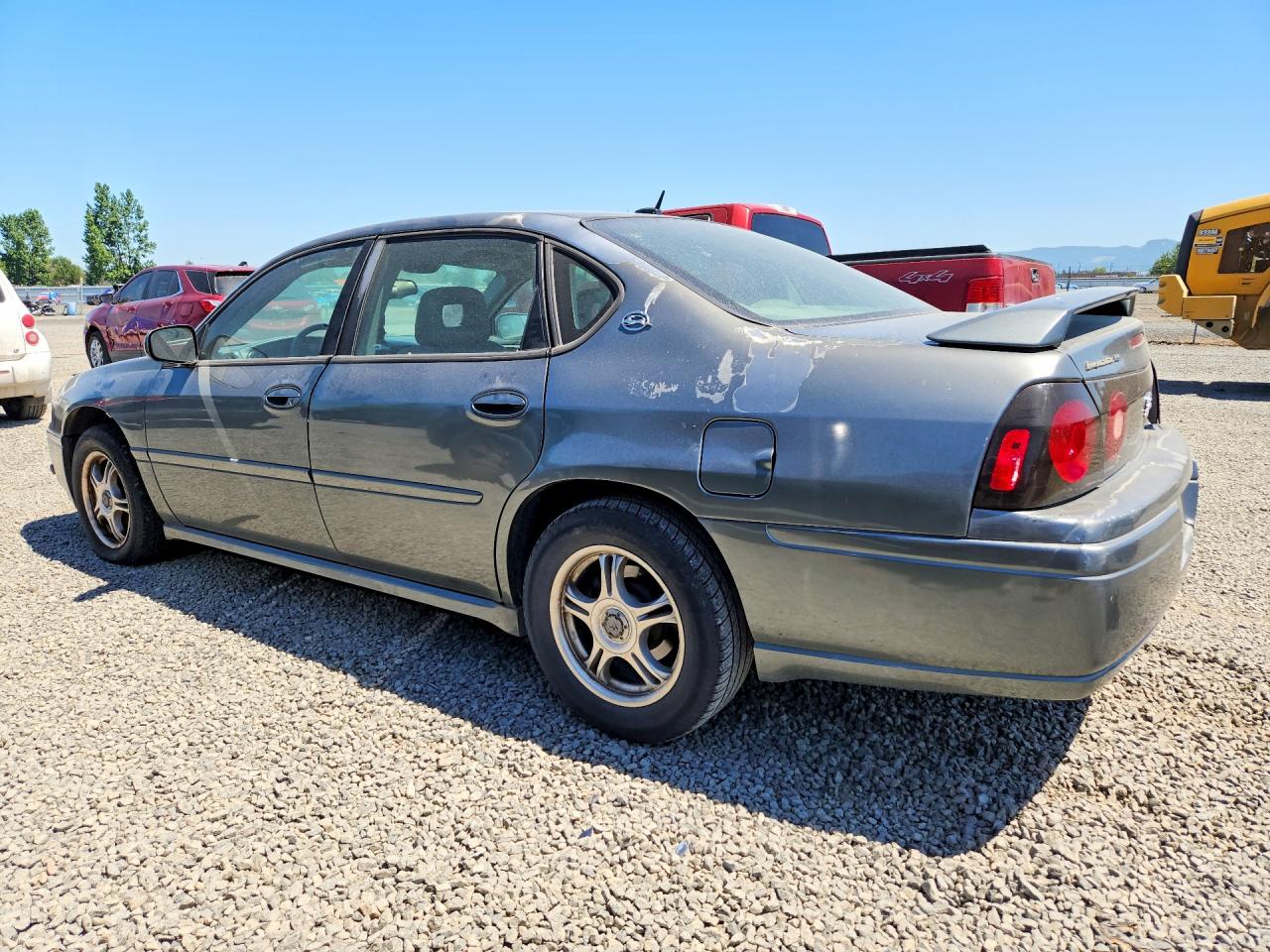 2005 Chevrolet Impala Ls Gray vin: 2G1WH55K359300826