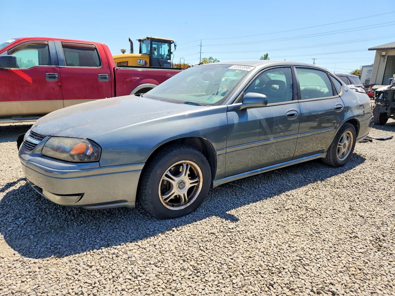 2005 Chevrolet Impala Ls Gray vin: 2G1WH55K359300826