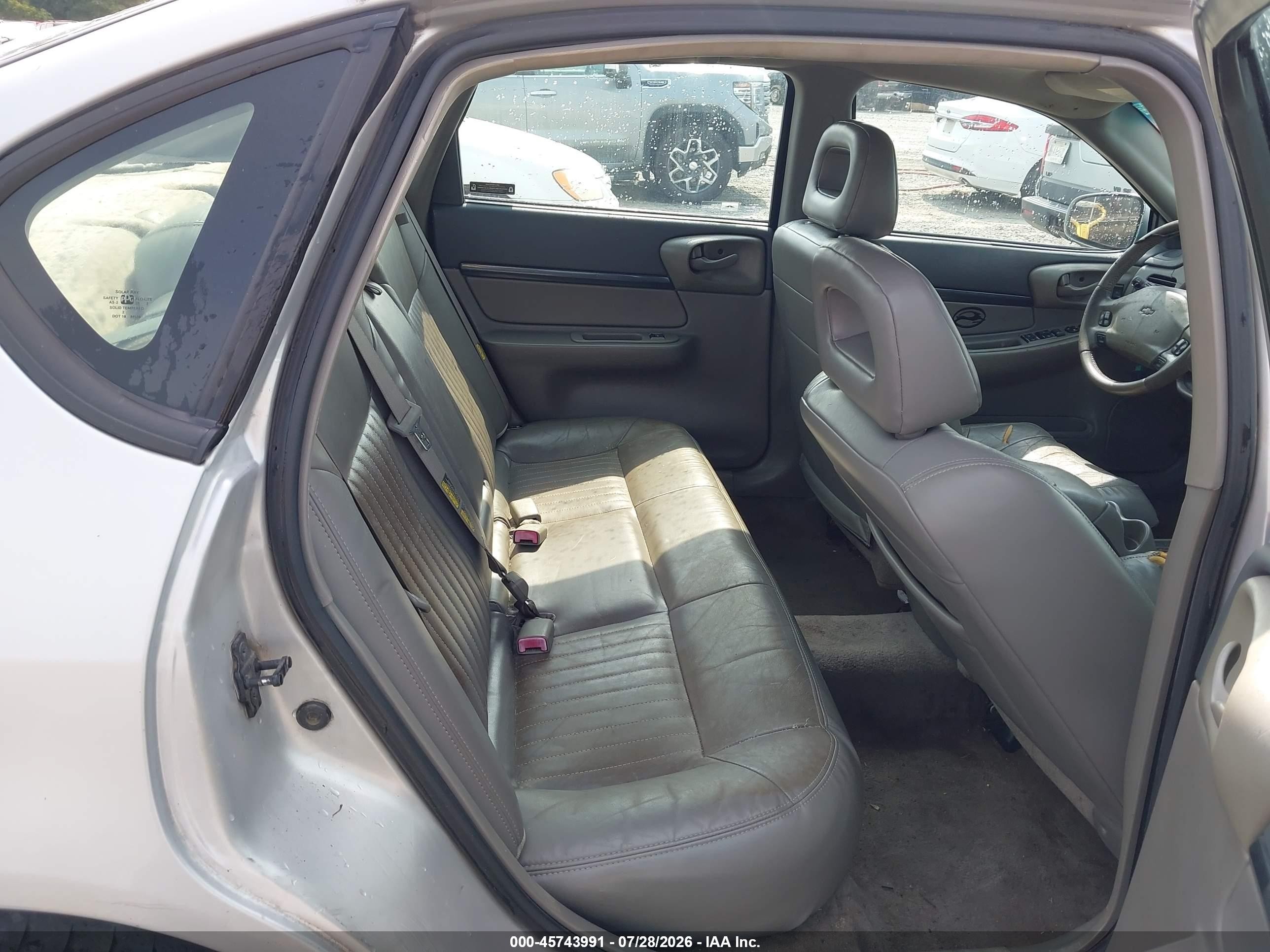 2002 Chevrolet Impala Ls Silver vin: 2G1WH55K429321101