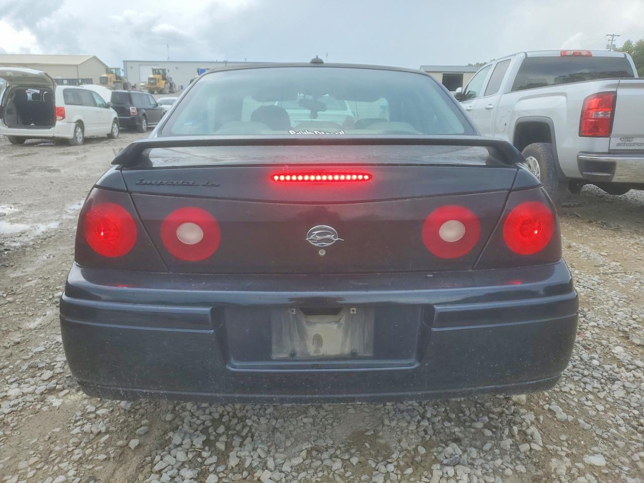 2004 Chevrolet Impala Ls Black vin: 2G1WH55K449429169