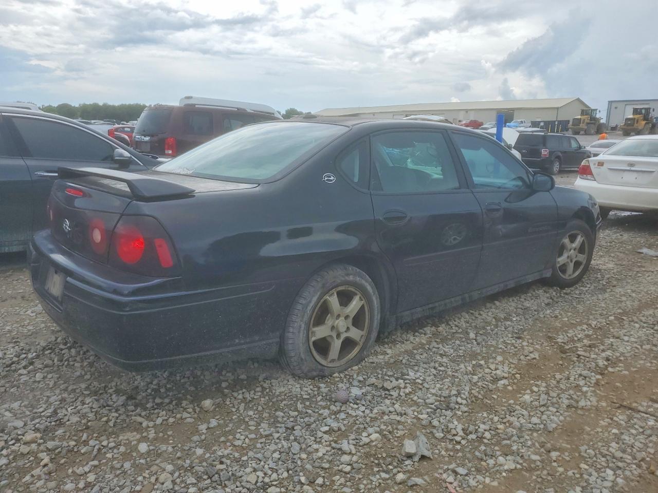 2004 Chevrolet Impala Ls Black vin: 2G1WH55K449429169