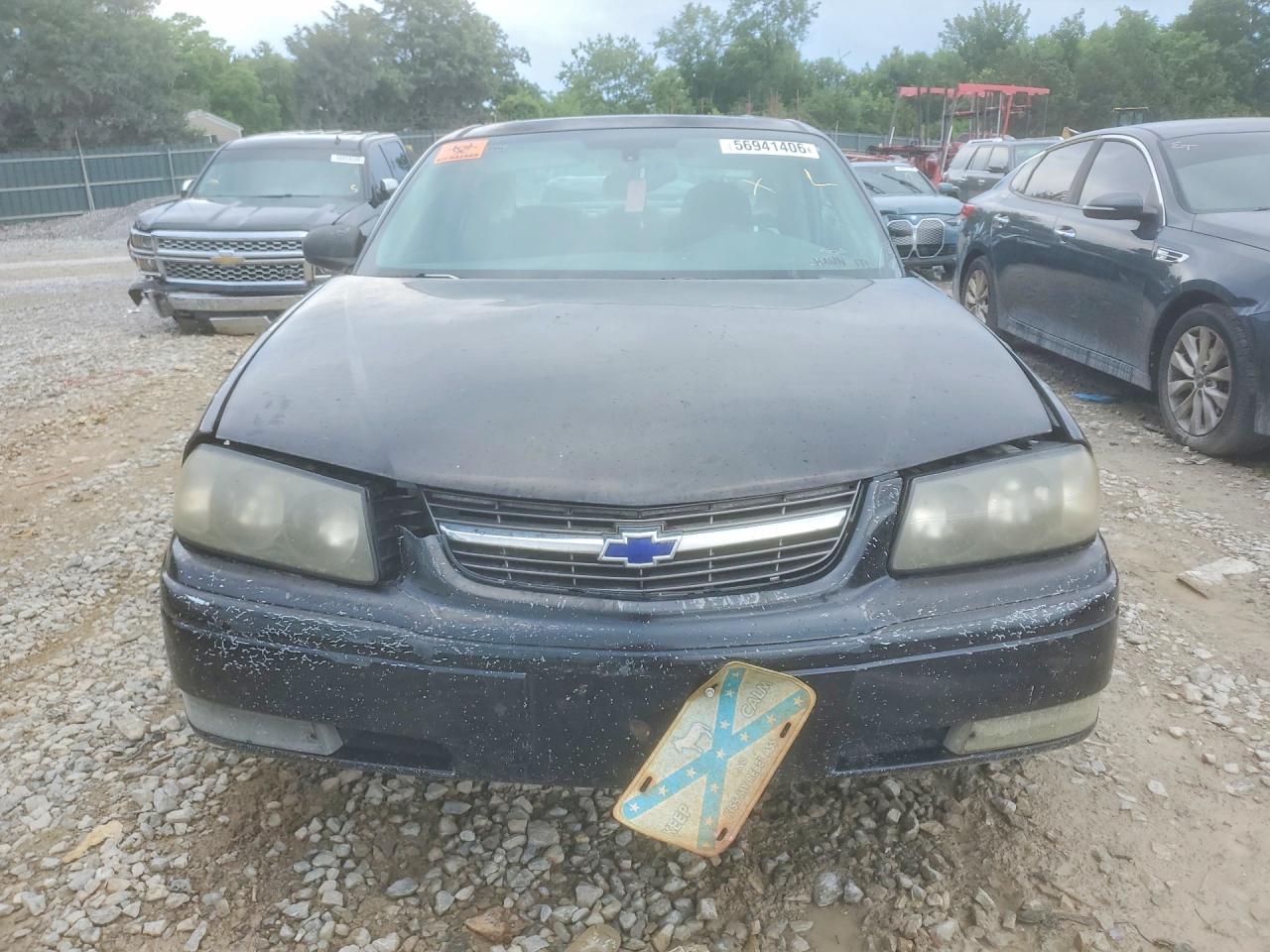 2004 Chevrolet Impala Ls Black vin: 2G1WH55K449429169