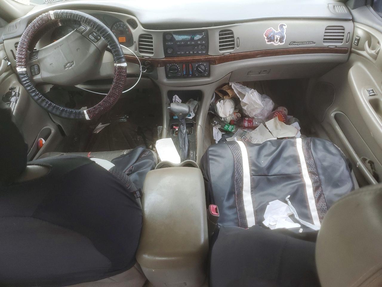 2004 Chevrolet Impala Ls Black vin: 2G1WH55K449429169