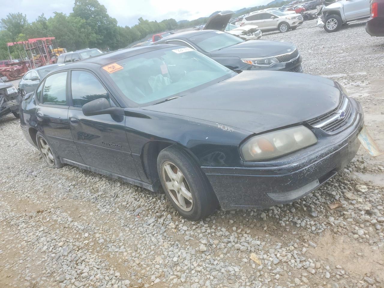 2004 Chevrolet Impala Ls Black vin: 2G1WH55K449429169