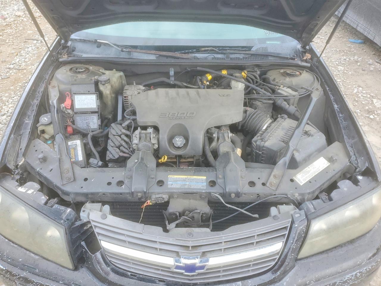 2004 Chevrolet Impala Ls Black vin: 2G1WH55K449429169