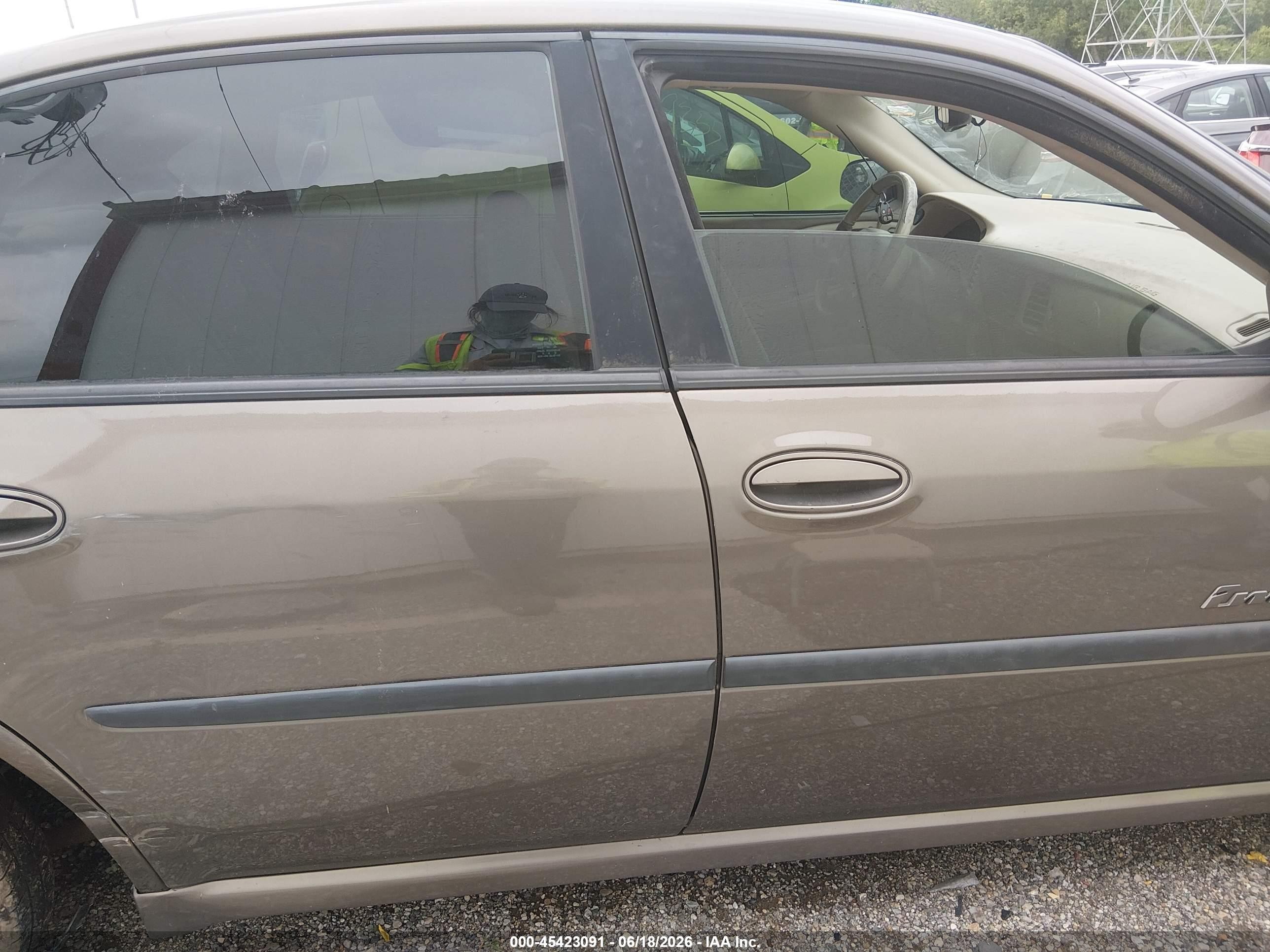 2003 Chevrolet Impala Ls Коричневый vin: 2G1WH55K539218772