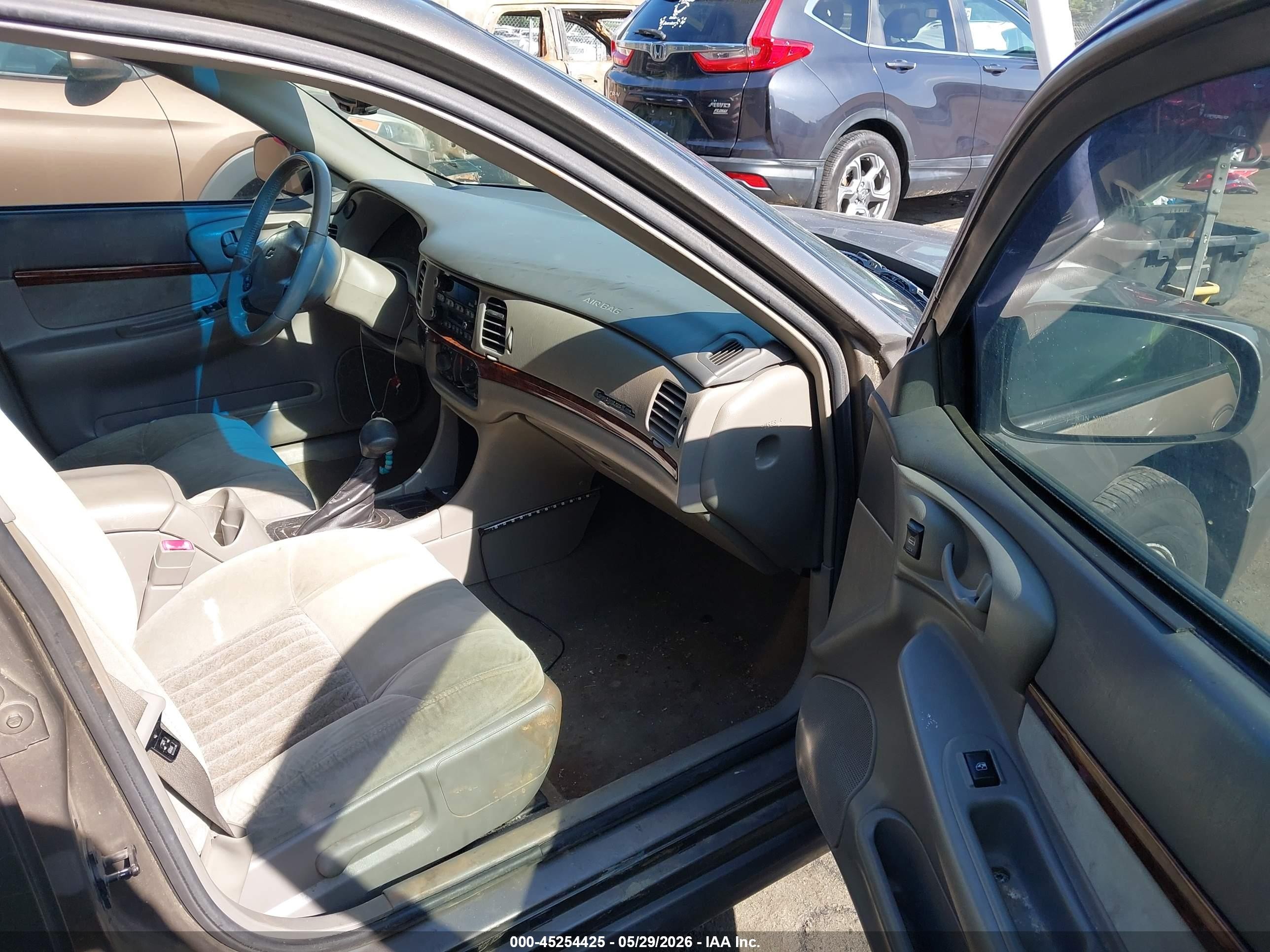 2002 Chevrolet Impala Ls Gold vin: 2G1WH55K629108053