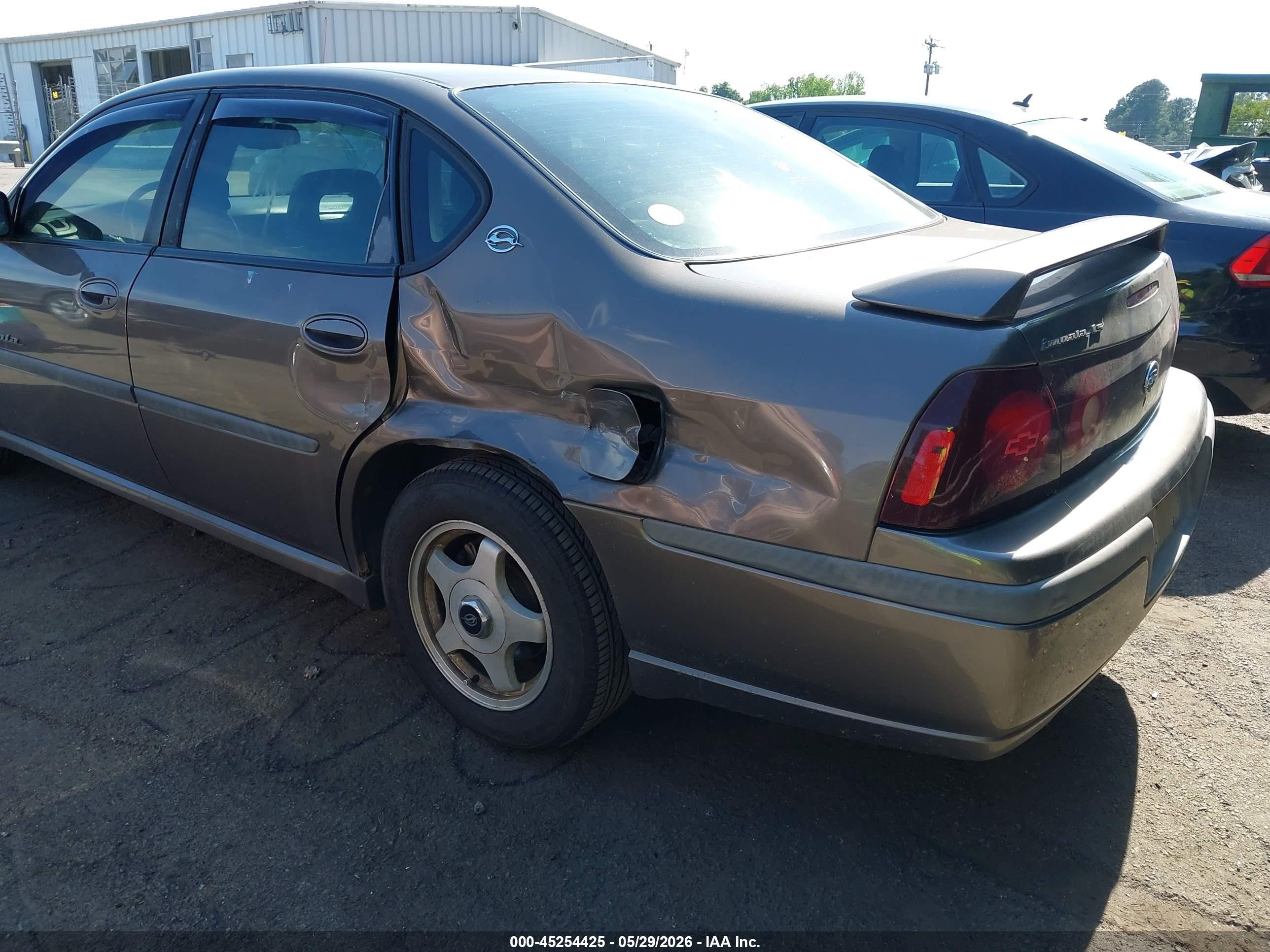 2002 Chevrolet Impala Ls Gold vin: 2G1WH55K629108053