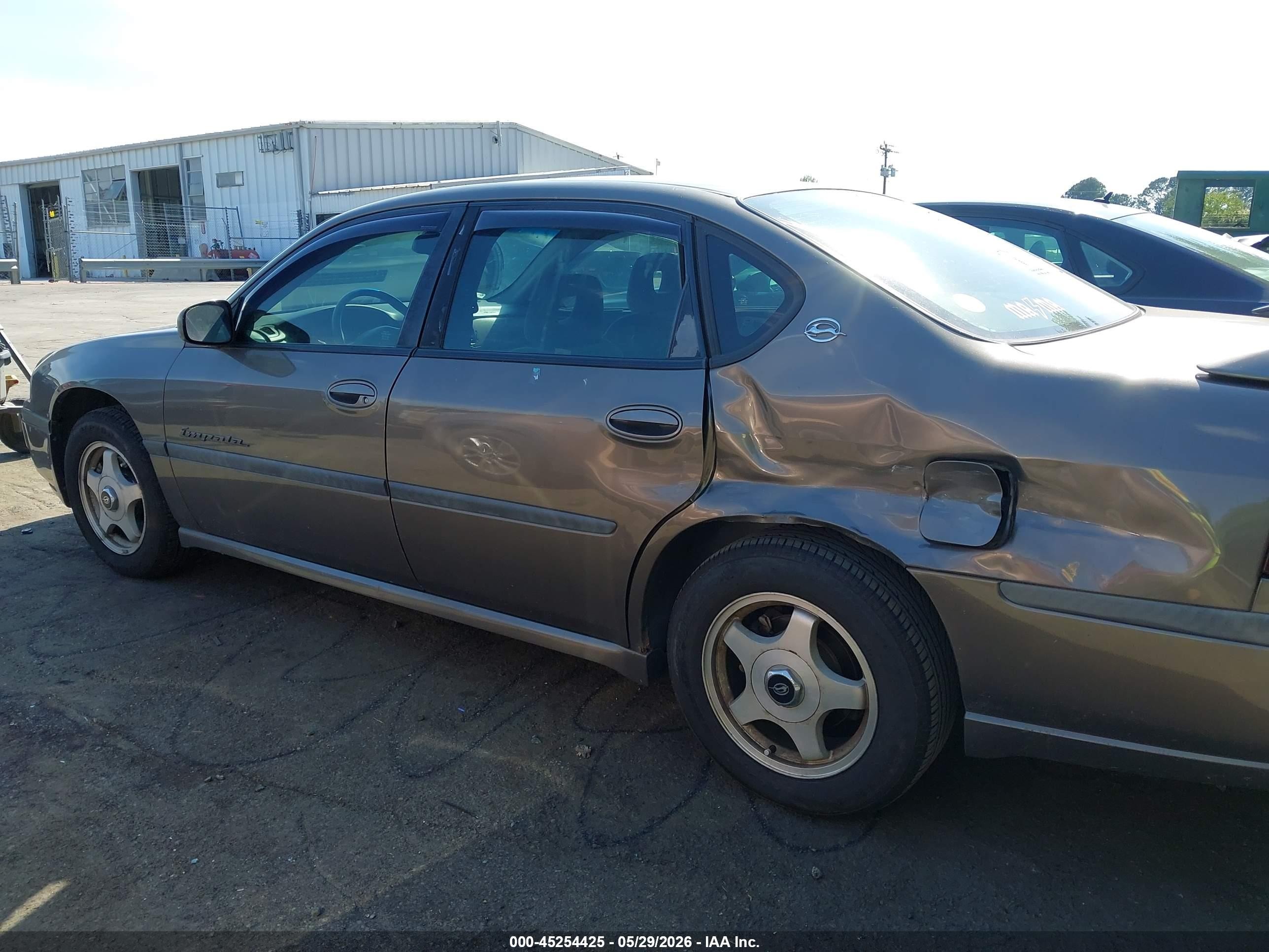 2002 Chevrolet Impala Ls Gold vin: 2G1WH55K629108053