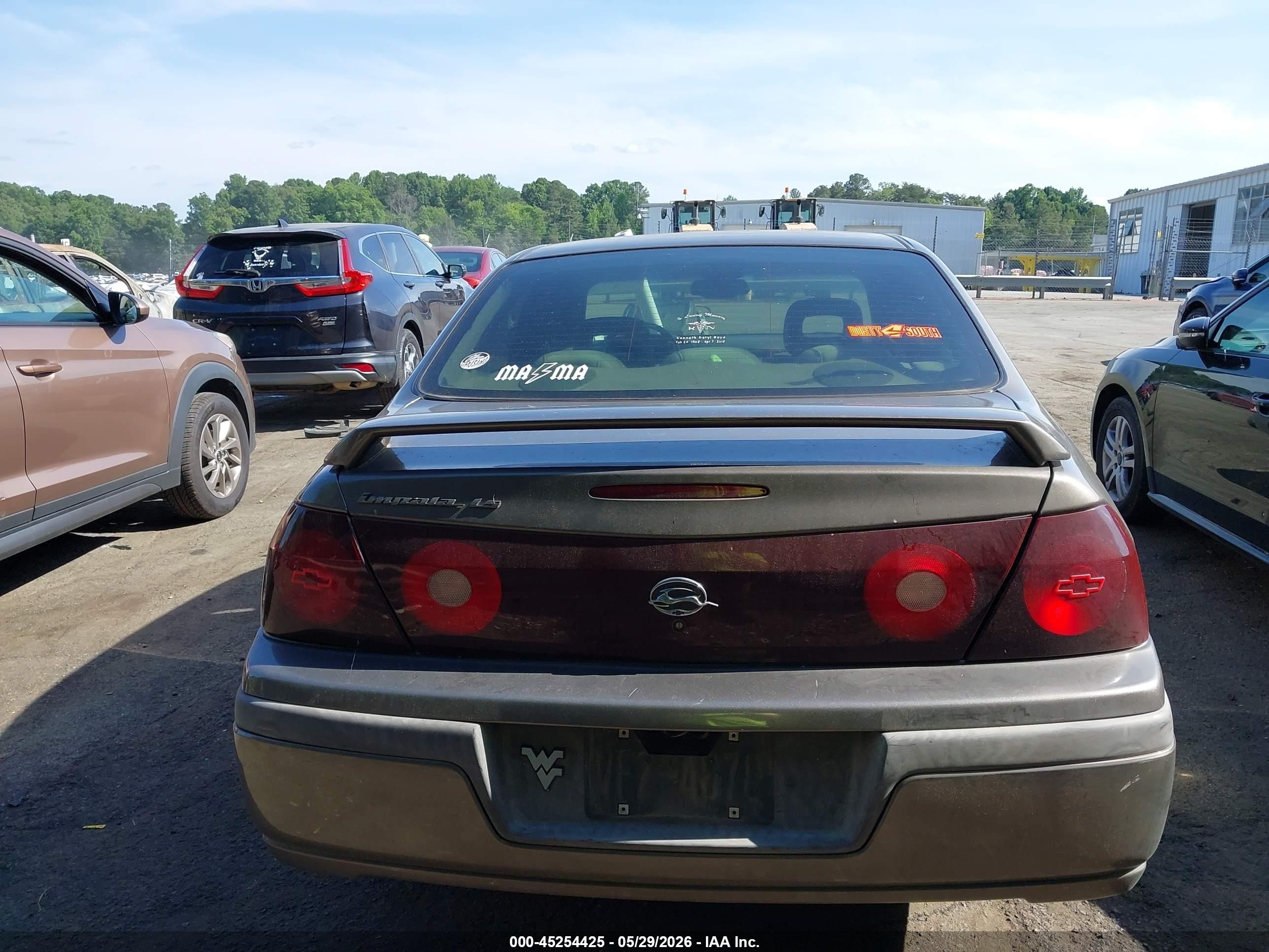 2002 Chevrolet Impala Ls Gold vin: 2G1WH55K629108053