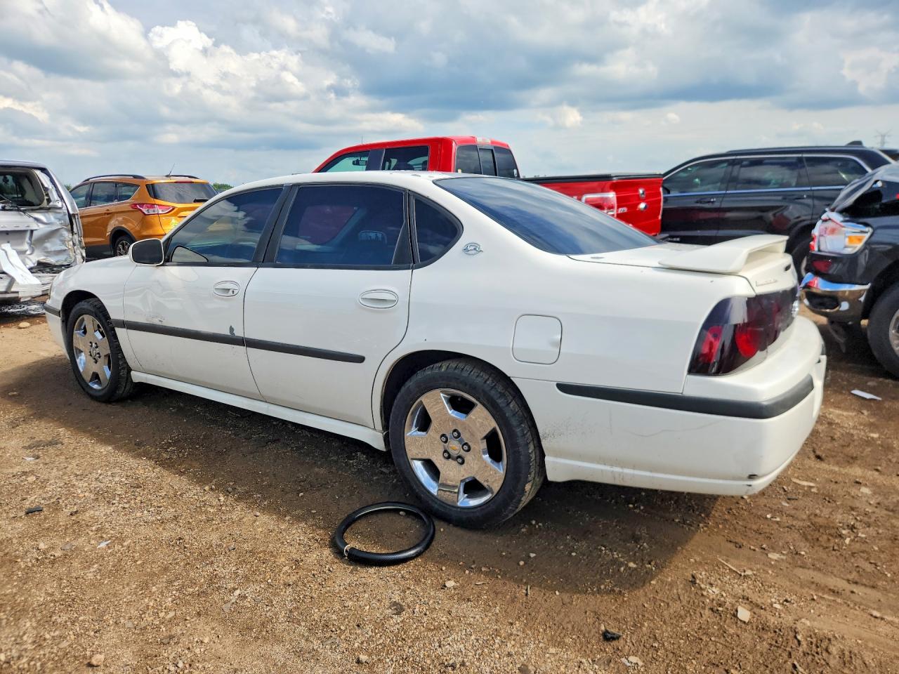 2001 Chevrolet Impala Ls White vin: 2G1WH55K719109582
