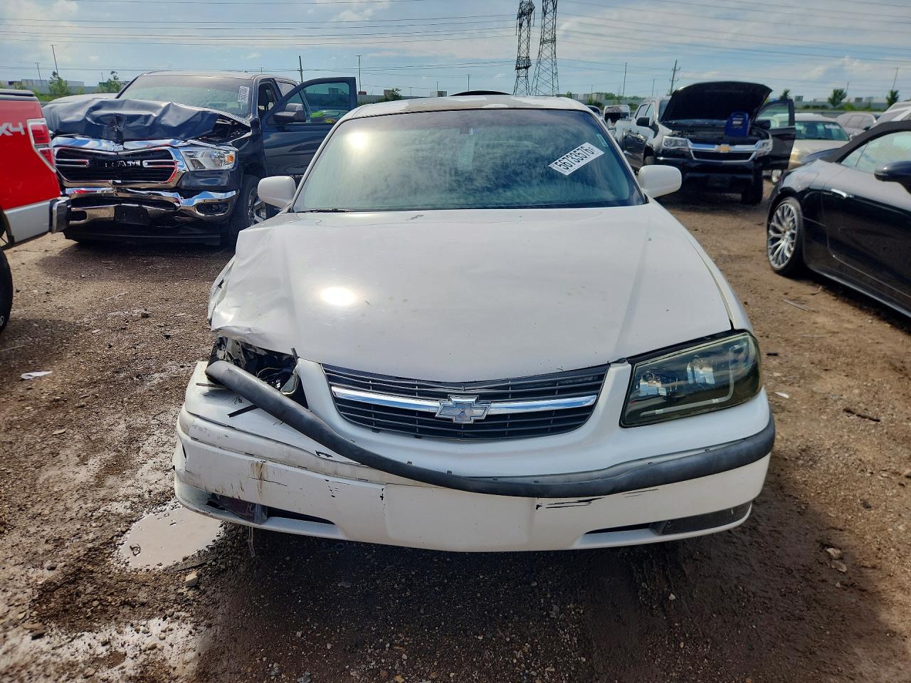 2001 Chevrolet Impala Ls White vin: 2G1WH55K719109582