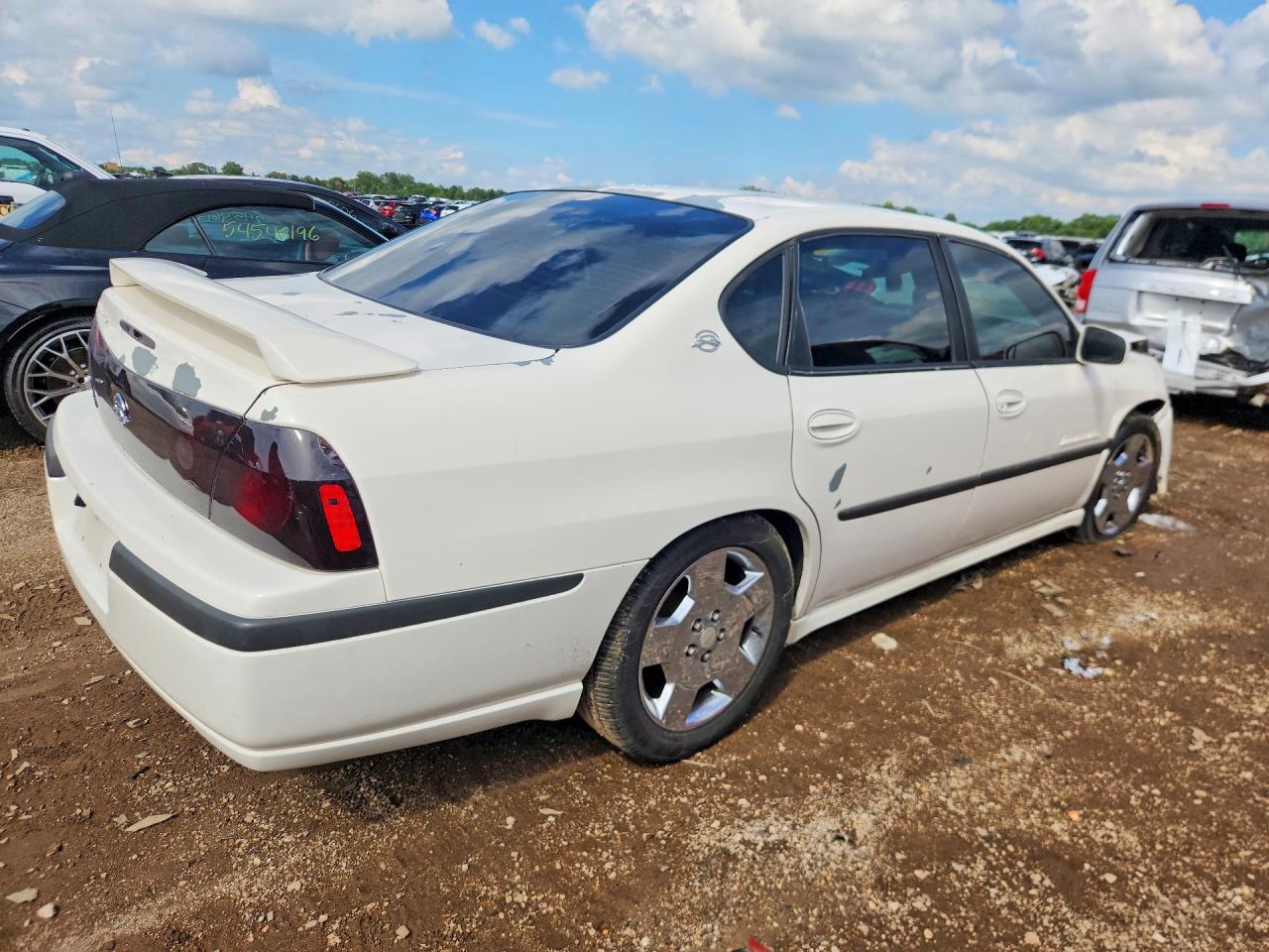 2001 Chevrolet Impala Ls White vin: 2G1WH55K719109582