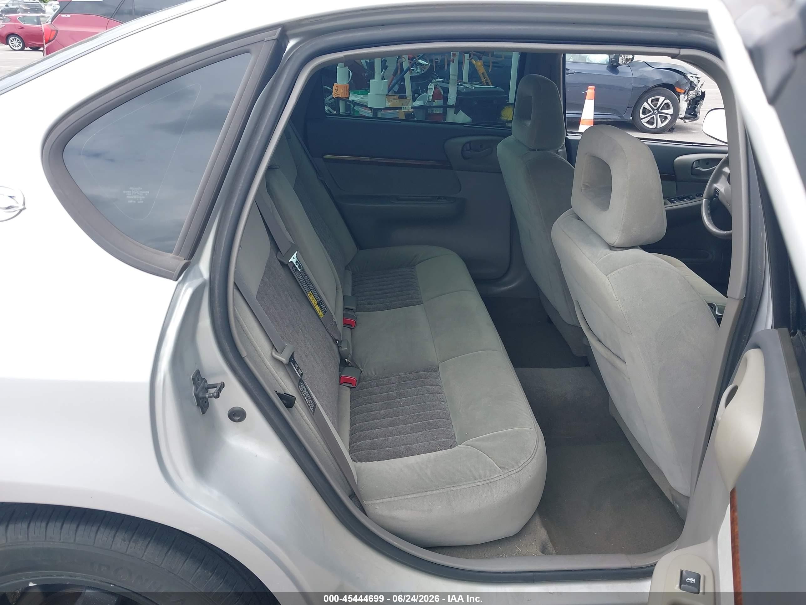 2001 Chevrolet Impala Ls Silver vin: 2G1WH55K719321429