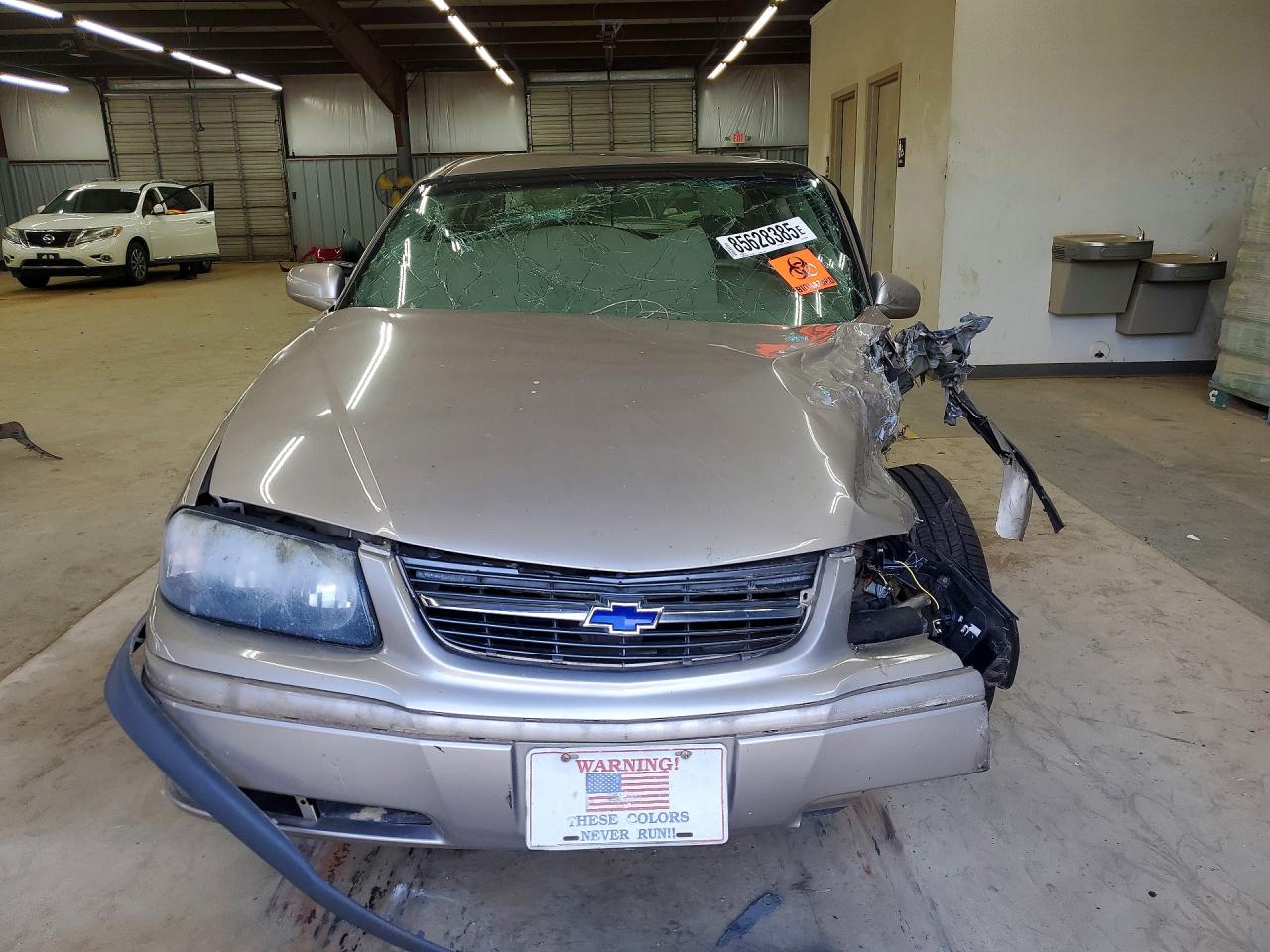 2001 Chevrolet Impala Ls Tan vin: 2G1WH55K719363258