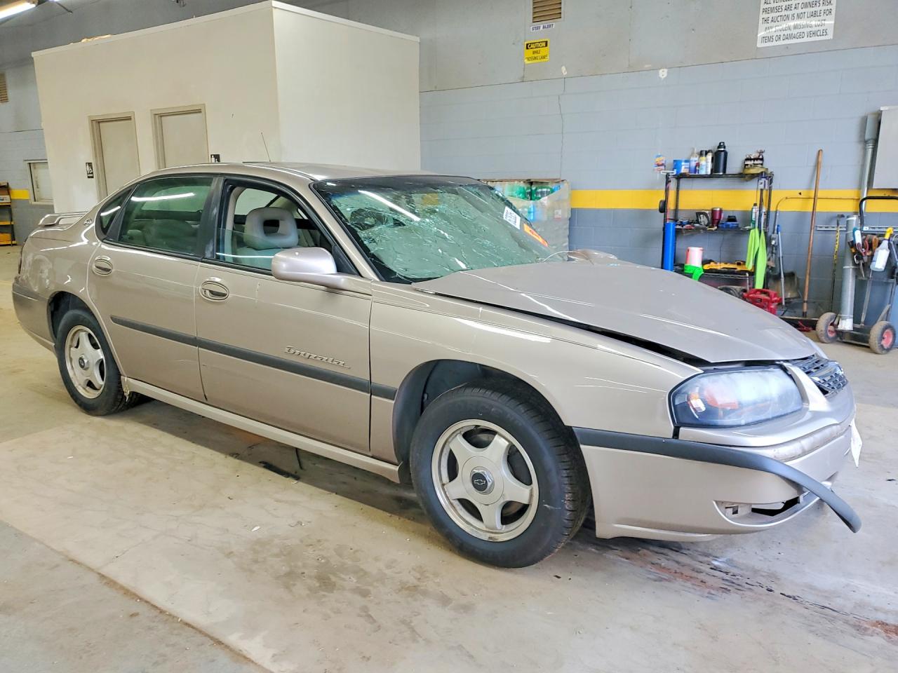 2001 Chevrolet Impala Ls Tan vin: 2G1WH55K719363258