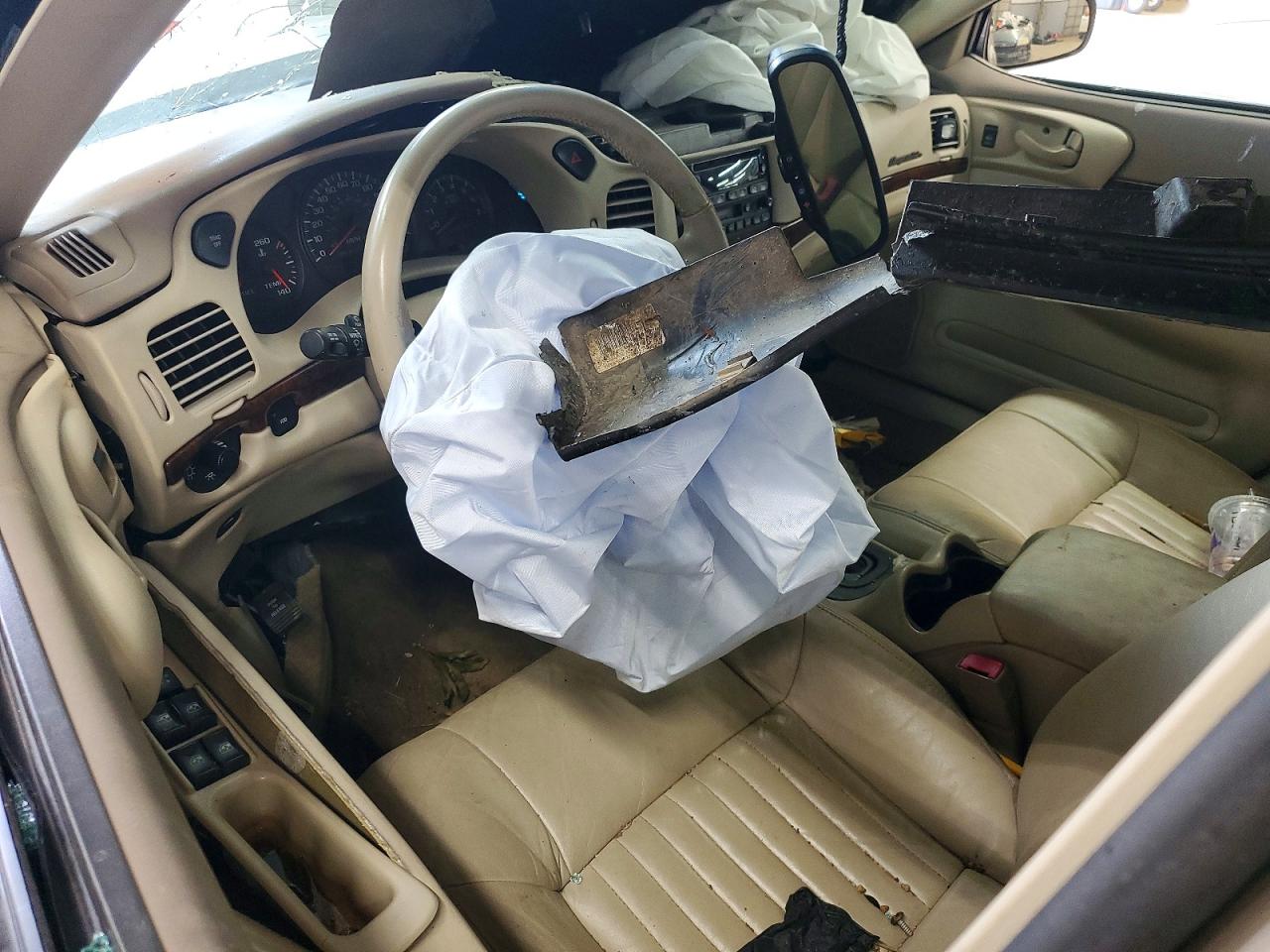 2001 Chevrolet Impala Ls Tan vin: 2G1WH55K719363258