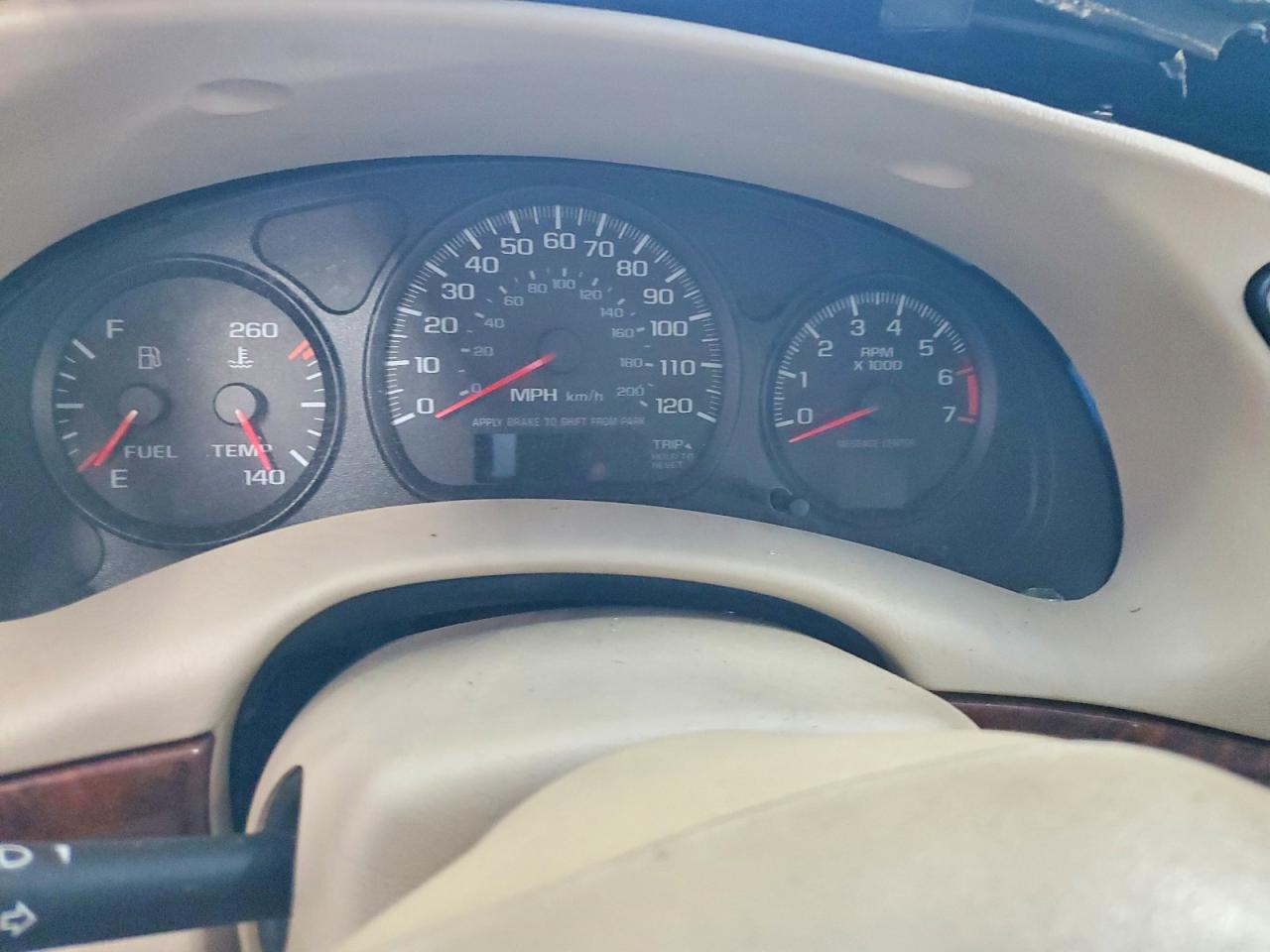 2001 Chevrolet Impala Ls Tan vin: 2G1WH55K719363258