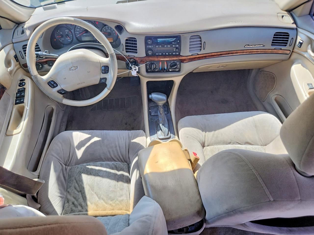 2002 Chevrolet Impala Ls Blue vin: 2G1WH55K729261069