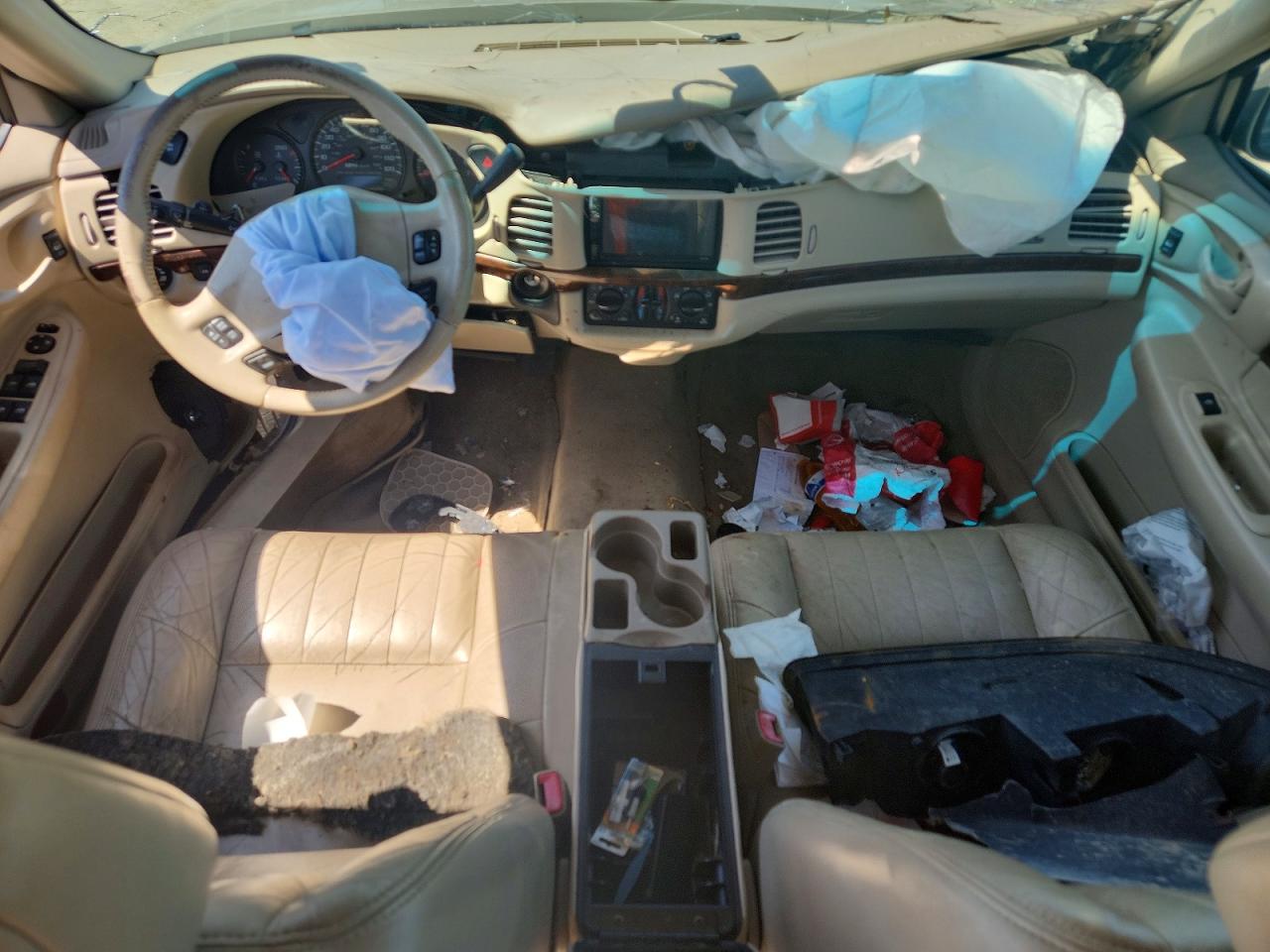 2002 Chevrolet Impala Ls Tan vin: 2G1WH55K729280561