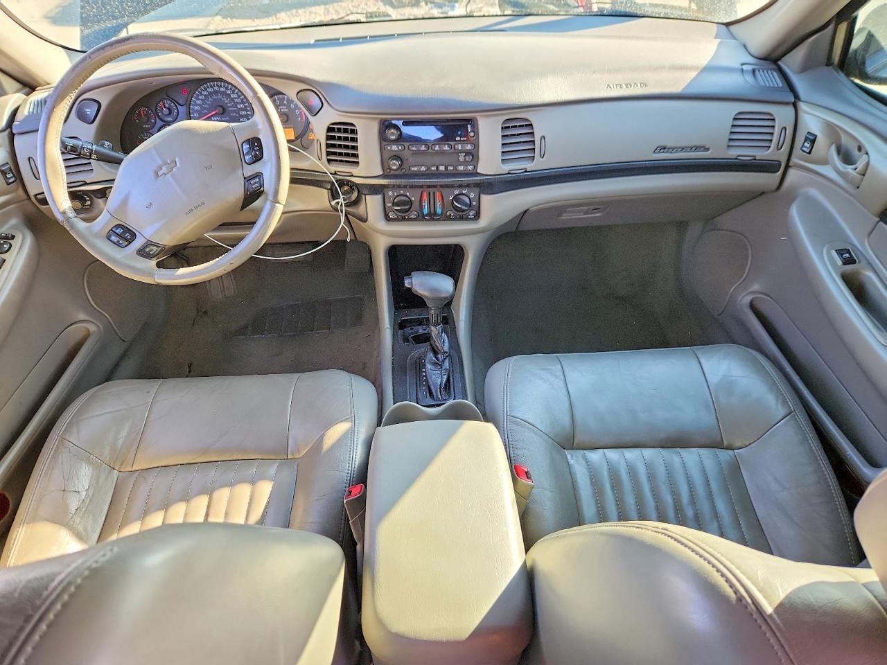 2002 Chevrolet Impala Ls Black vin: 2G1WH55K829367272