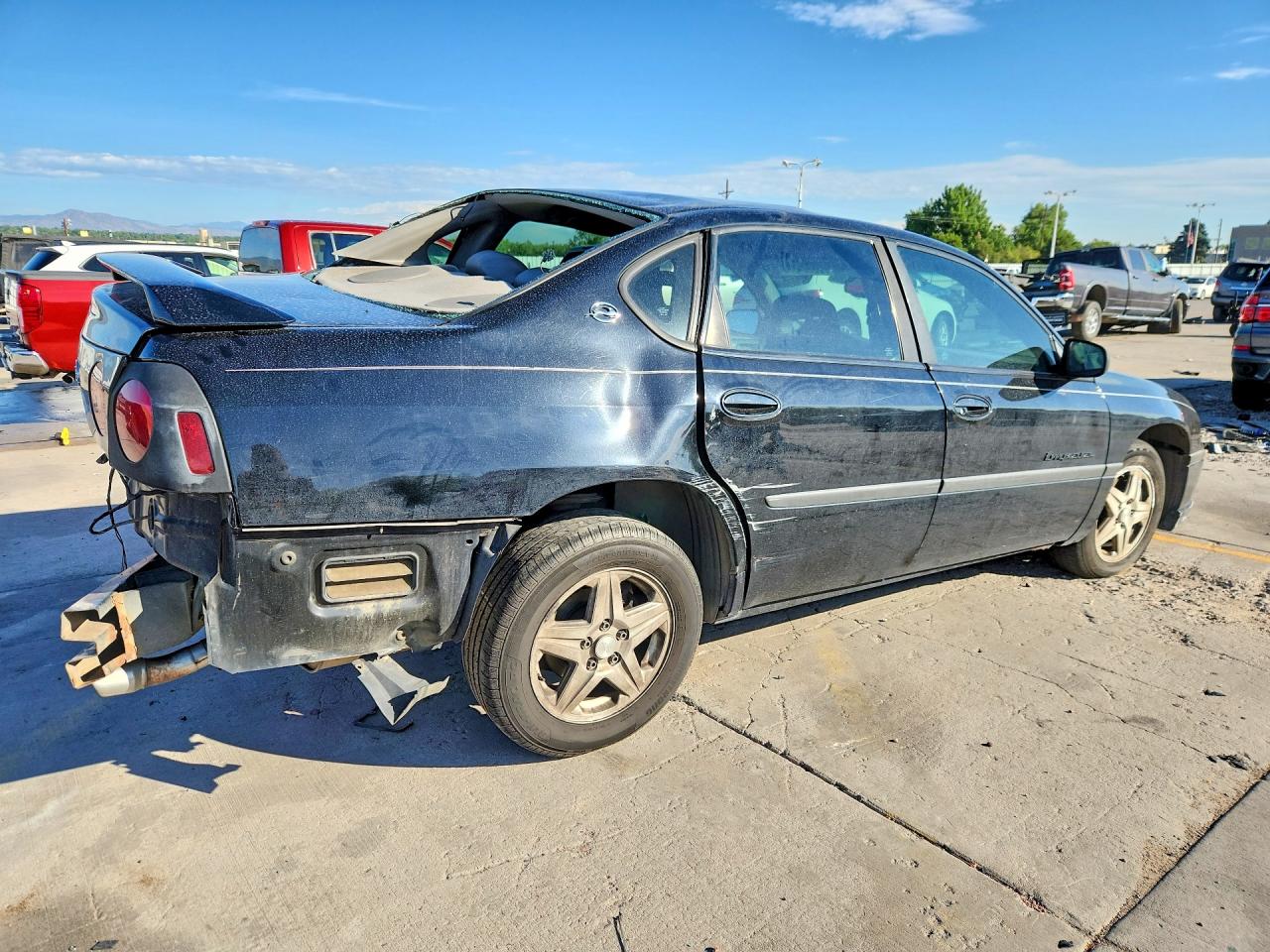 2002 Chevrolet Impala Ls Black vin: 2G1WH55K829367272