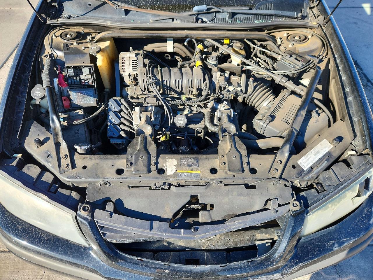 2002 Chevrolet Impala Ls Black vin: 2G1WH55K829367272