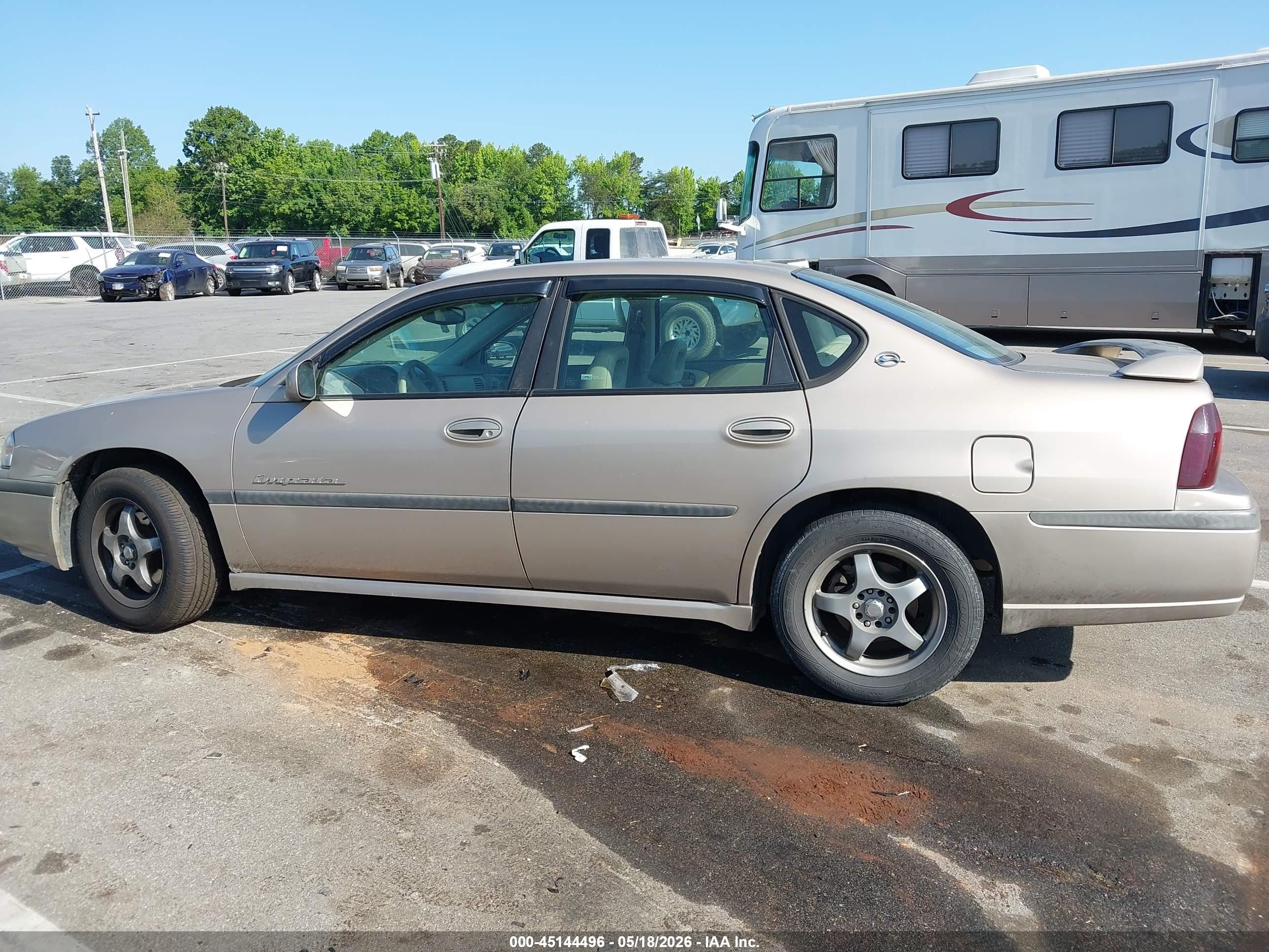2003 Chevrolet Impala Ls Gold vin: 2G1WH55K839246761