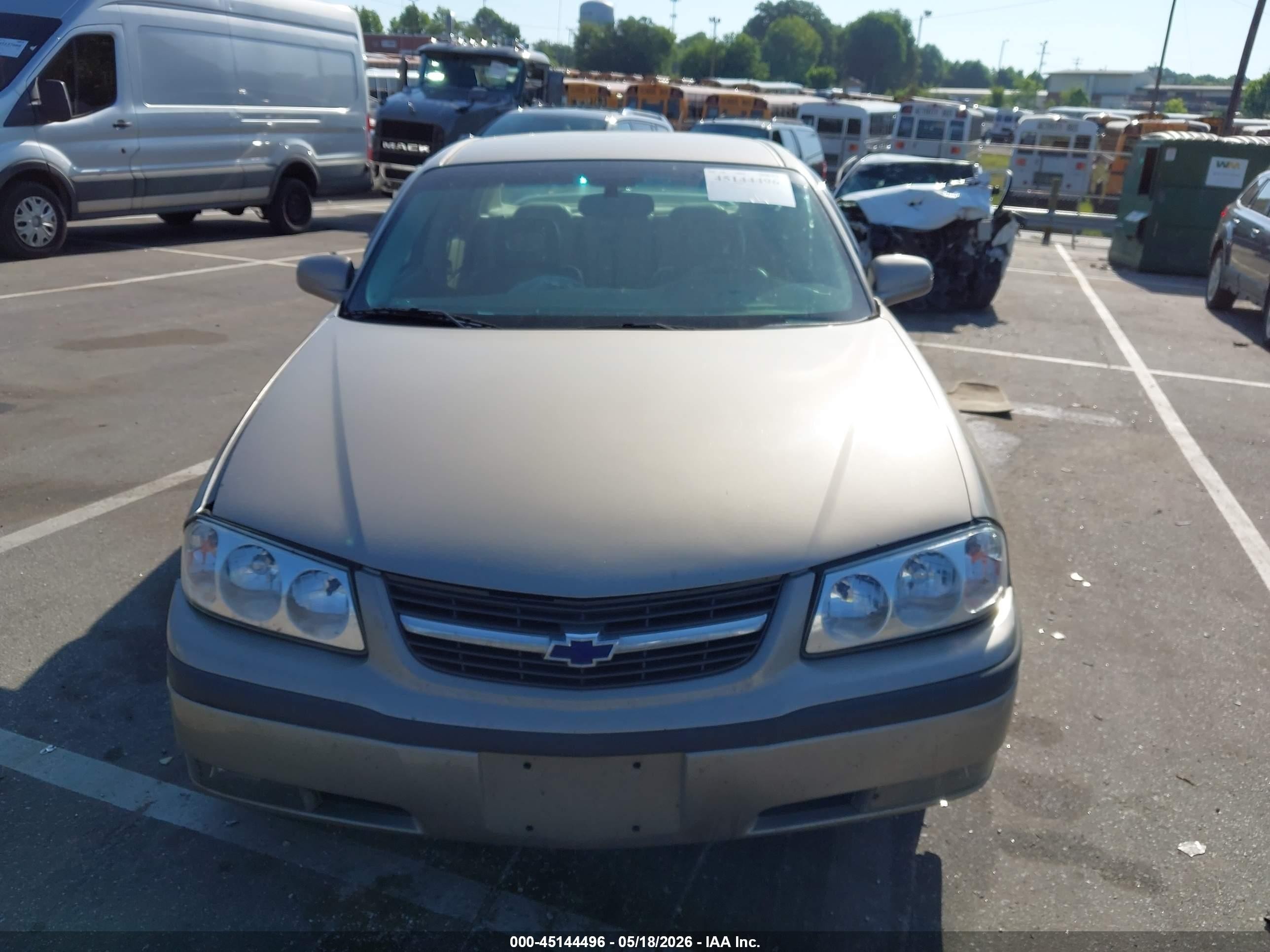 2003 Chevrolet Impala Ls Gold vin: 2G1WH55K839246761