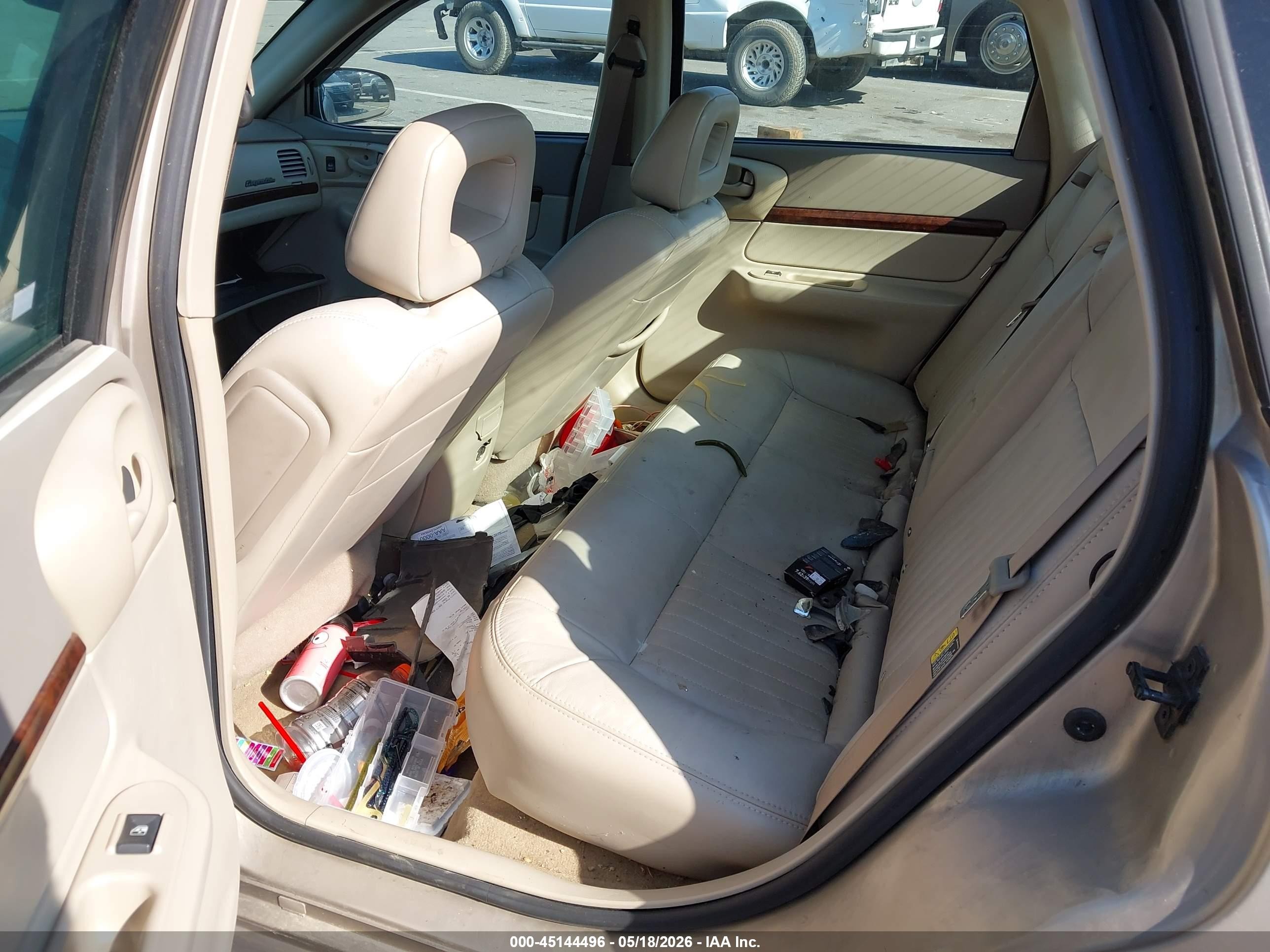 2003 Chevrolet Impala Ls Gold vin: 2G1WH55K839246761