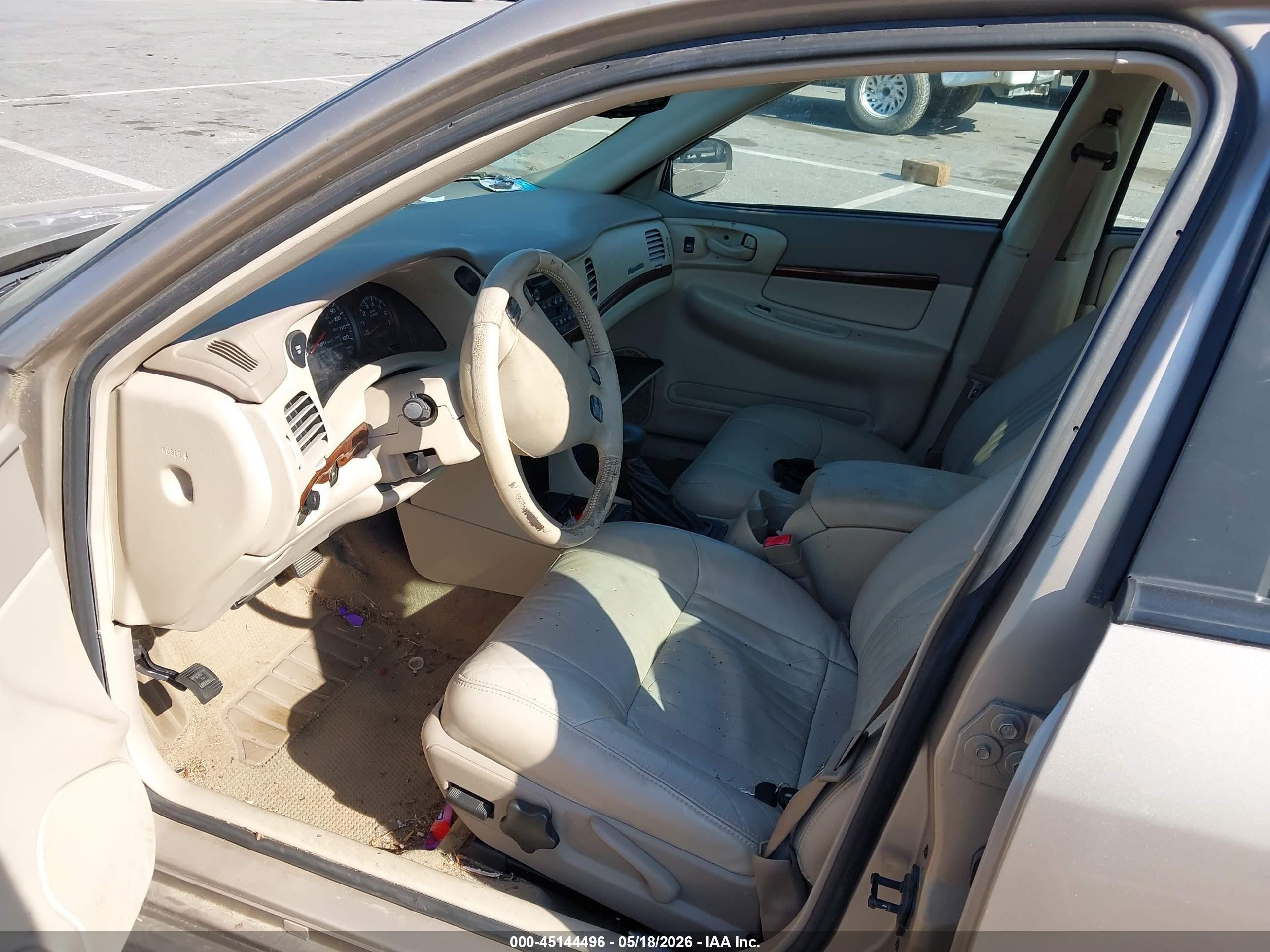 2003 Chevrolet Impala Ls Gold vin: 2G1WH55K839246761