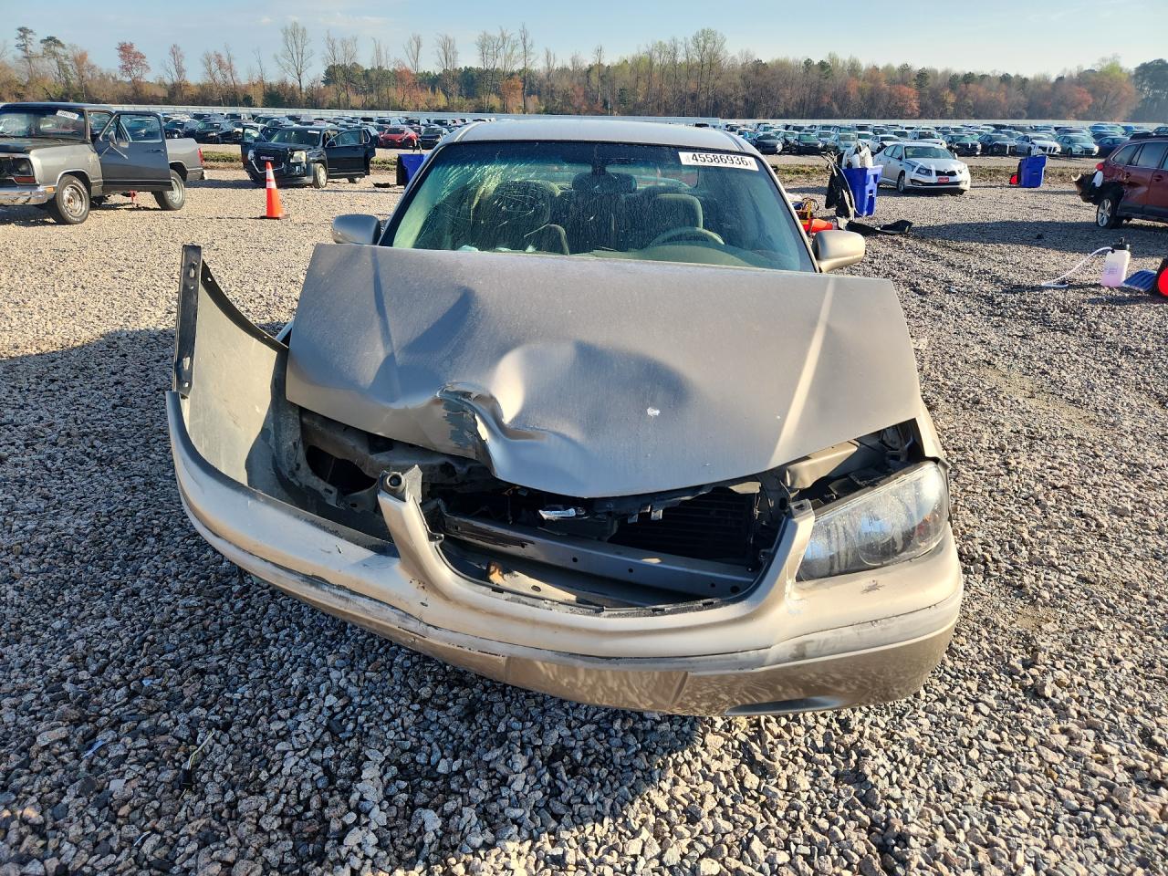 2002 Chevrolet Impala Ls Tan vin: 2G1WH55K929343062