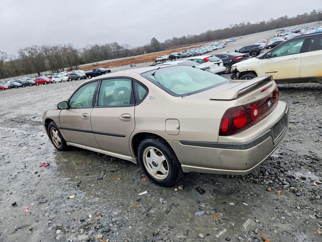 2002 Chevrolet Impala Ls Золотой vin: 2G1WH55KX29164822